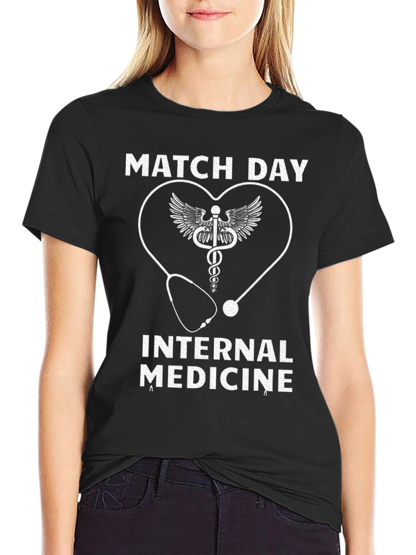 Match Day Internal Medicine Graphic T-Shirt