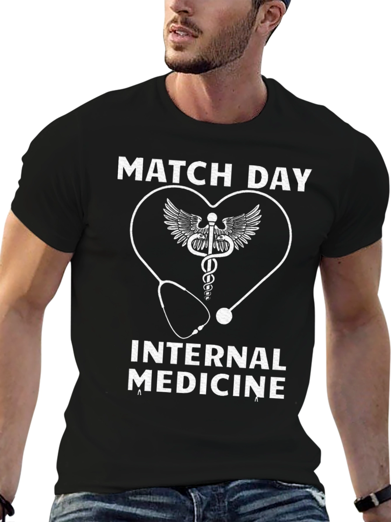 Match Day Internal Medicine Graphic T-Shirt