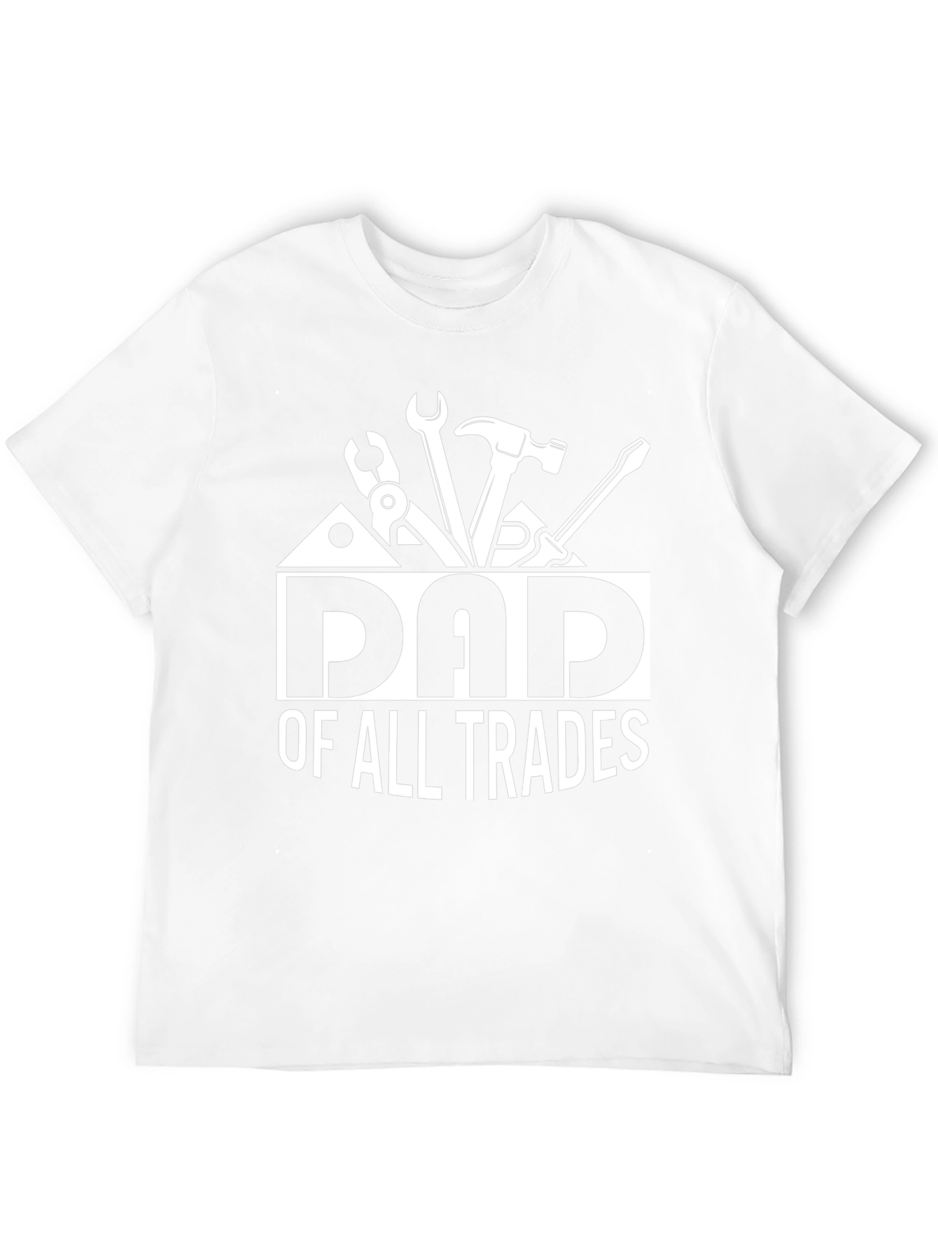 Dad of All Trades Graphic T-Shirt - Black