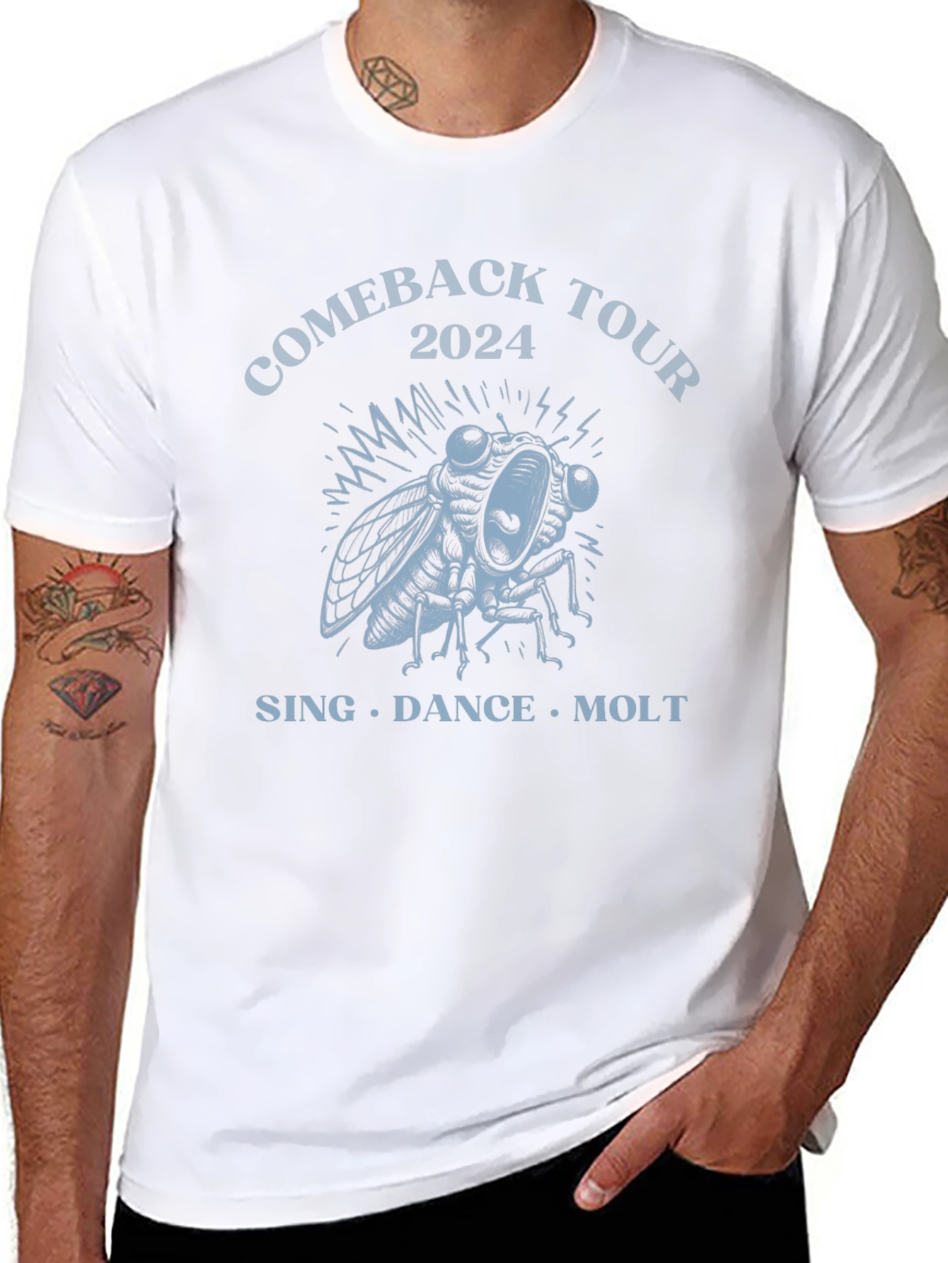 Comeback Tour 2024 Cicada Graphic Tee