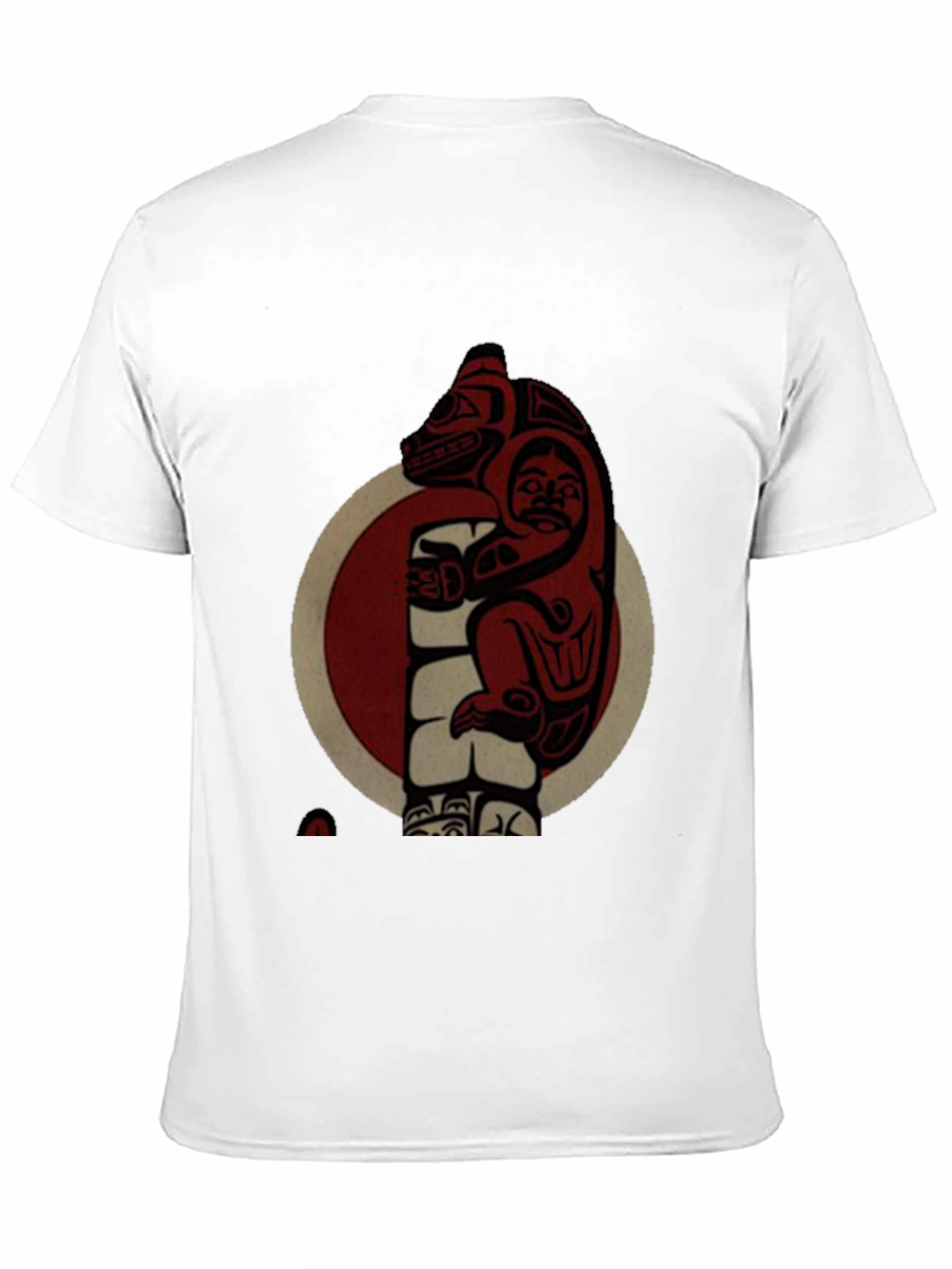 Native Art Bear Graphic T-Shirt