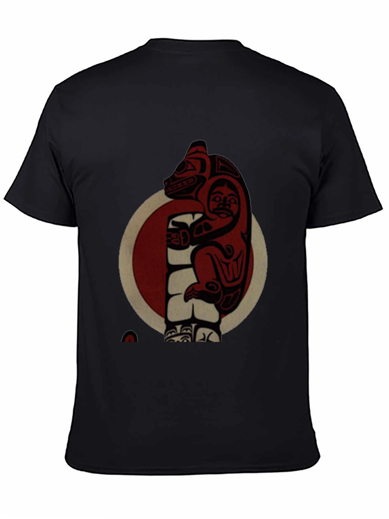 Native Art Bear Graphic T-Shirt