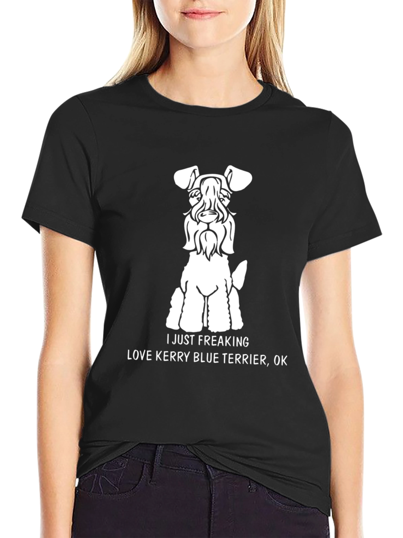 Kerry Blue Terrier Graphic T-Shirt