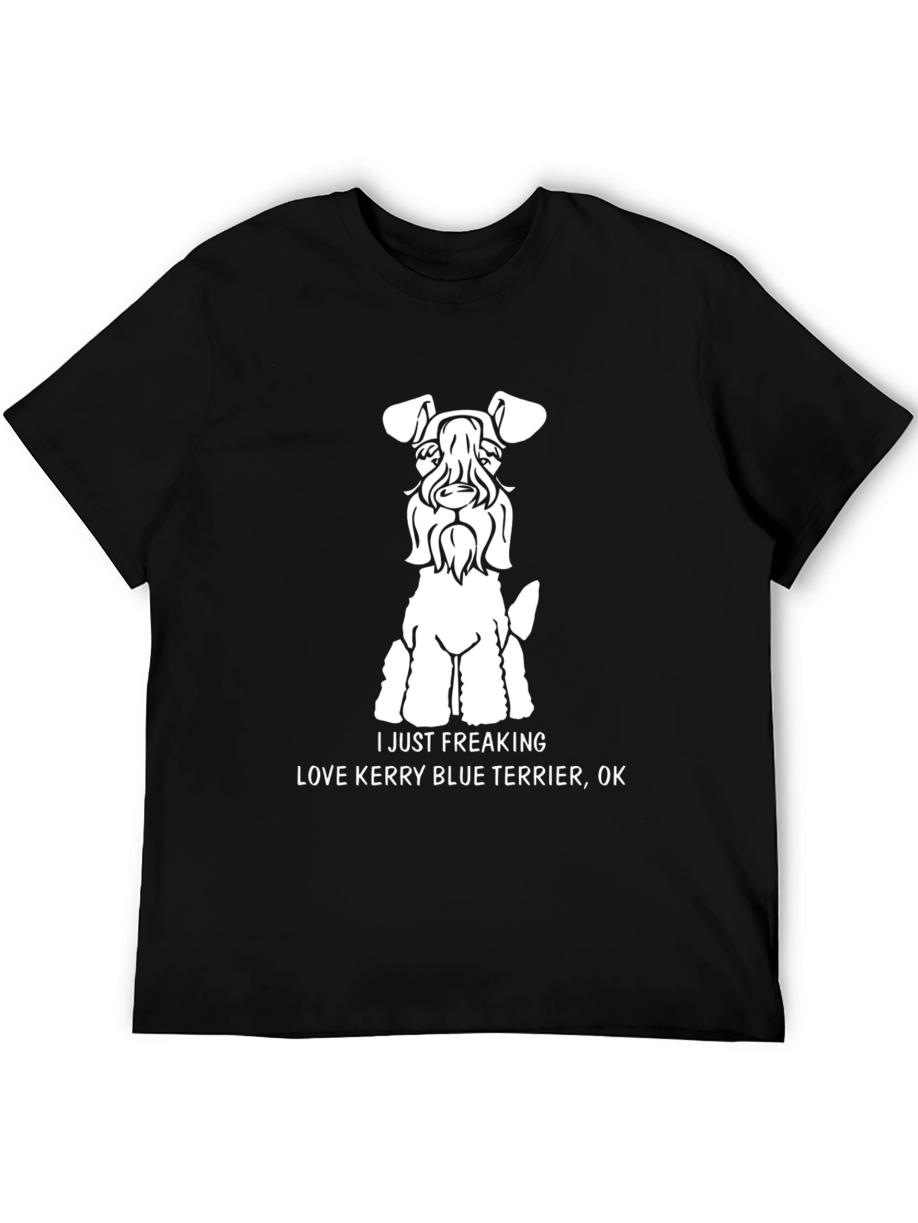 Kerry Blue Terrier Graphic T-Shirt
