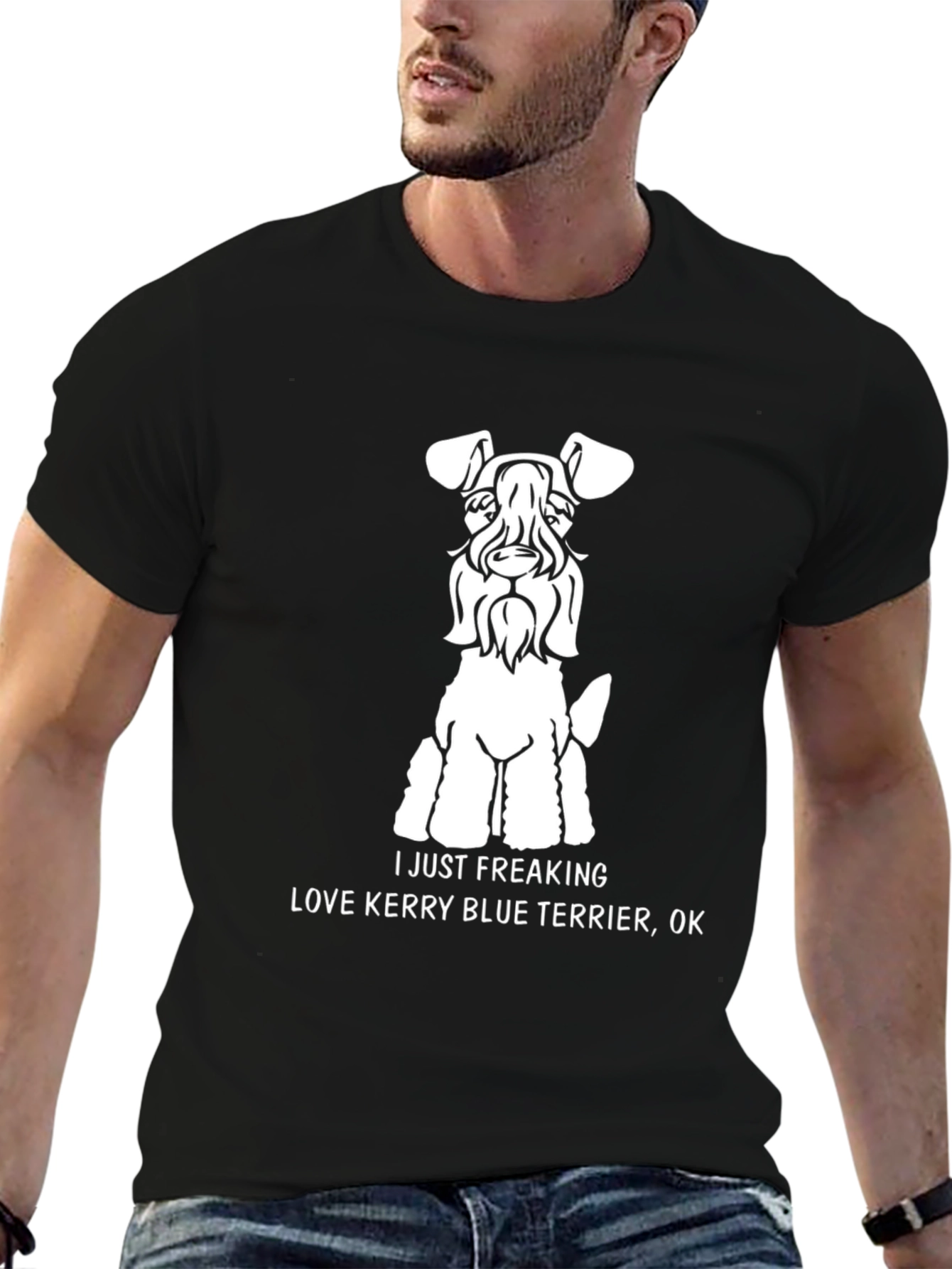 Kerry Blue Terrier Graphic T-Shirt