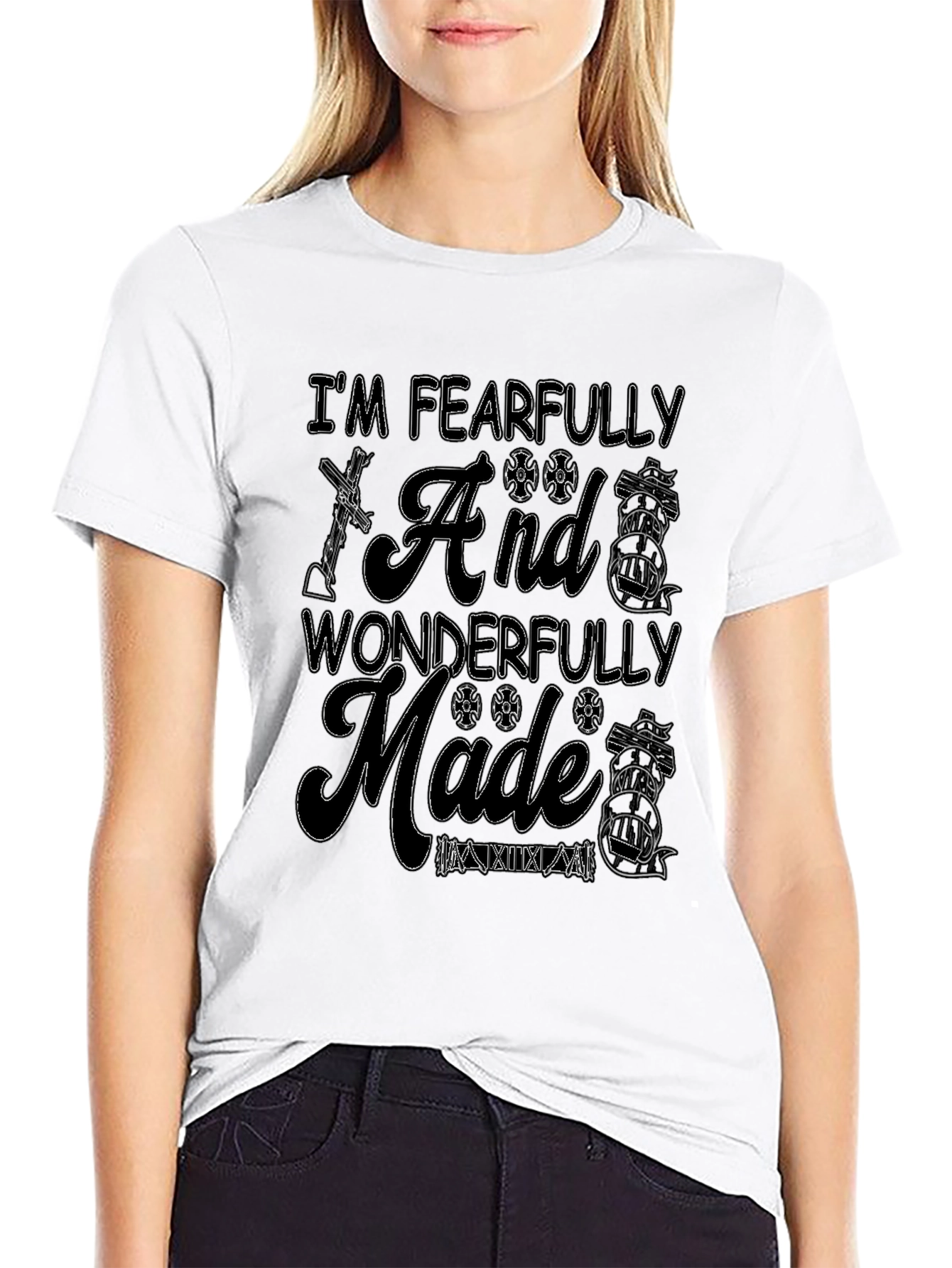 Fearfully and Wonderfully Made Graphic T-Shirt