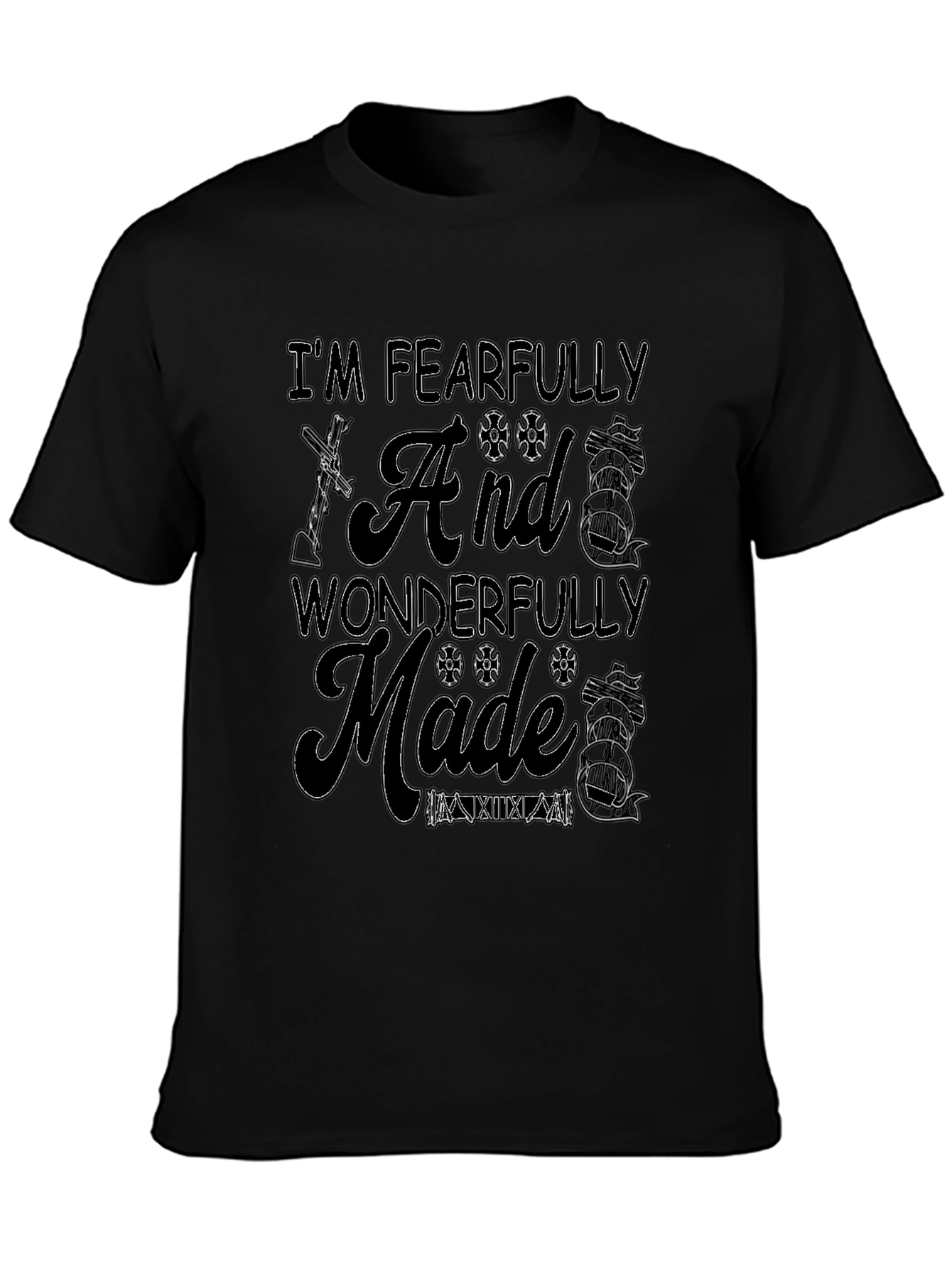 Fearfully and Wonderfully Made Graphic T-Shirt