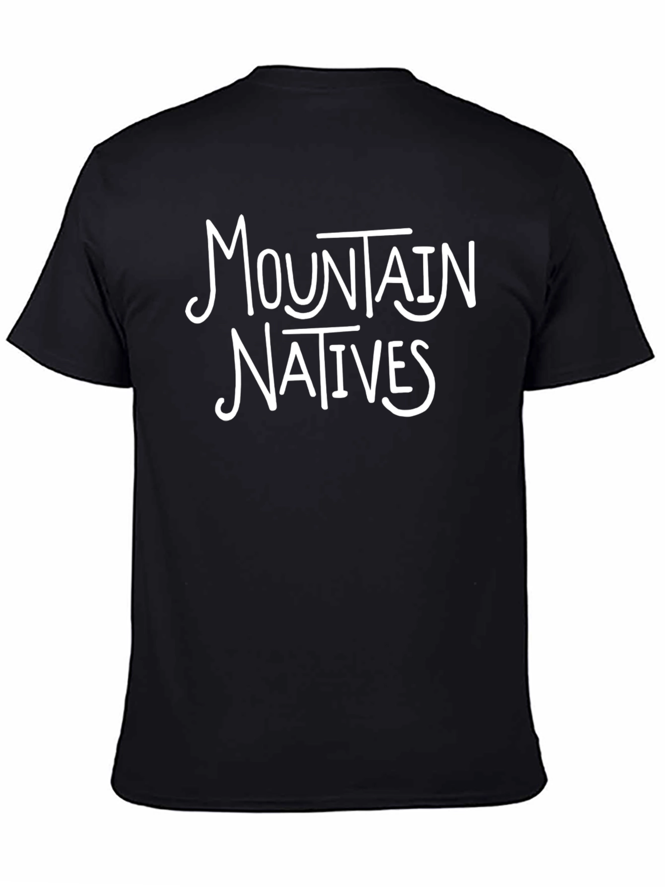 Mountain Natives Graphic T-Shirt - Black
