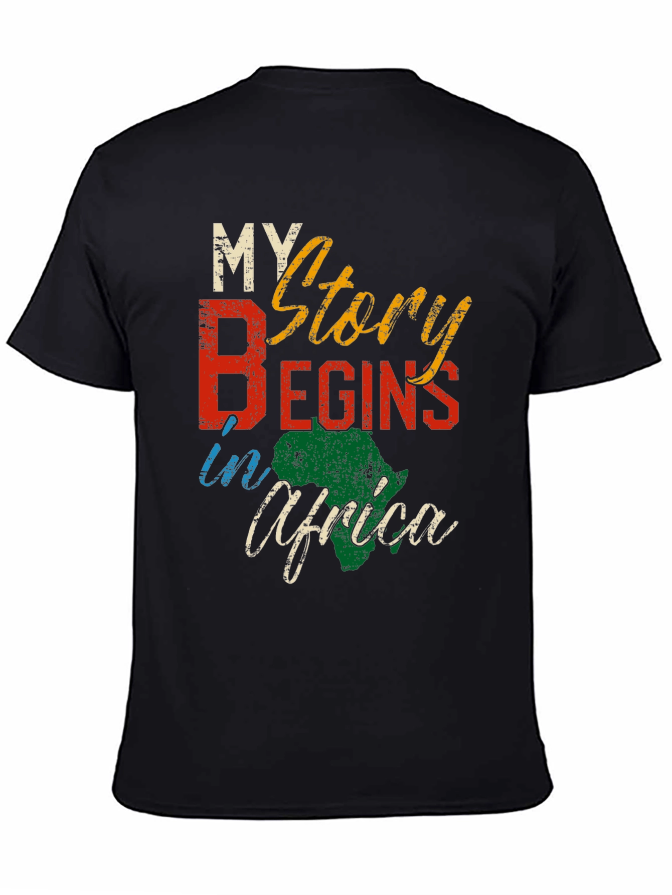 My Story Begins in Africa T-Shirt
