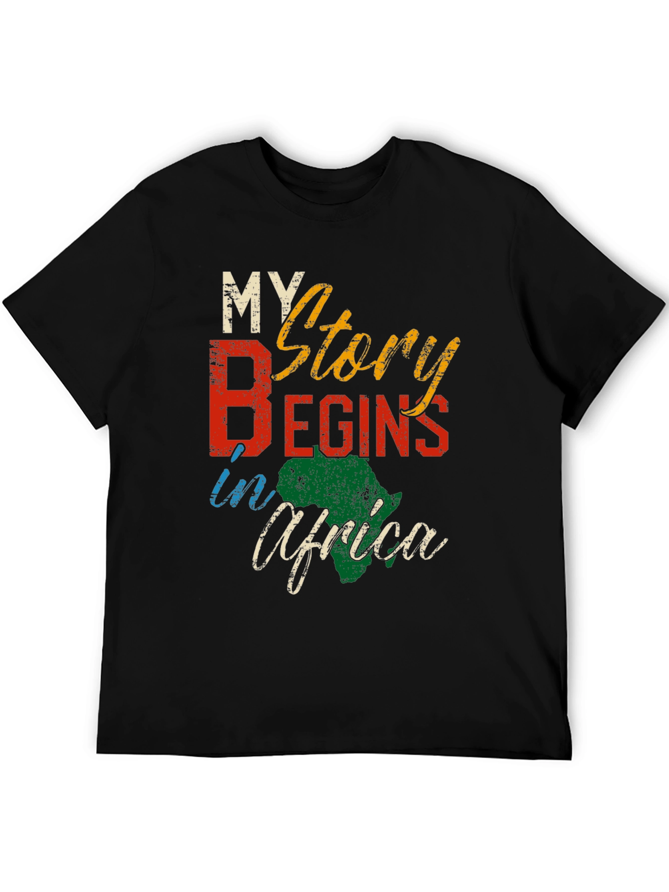 My Story Begins in Africa T-Shirt