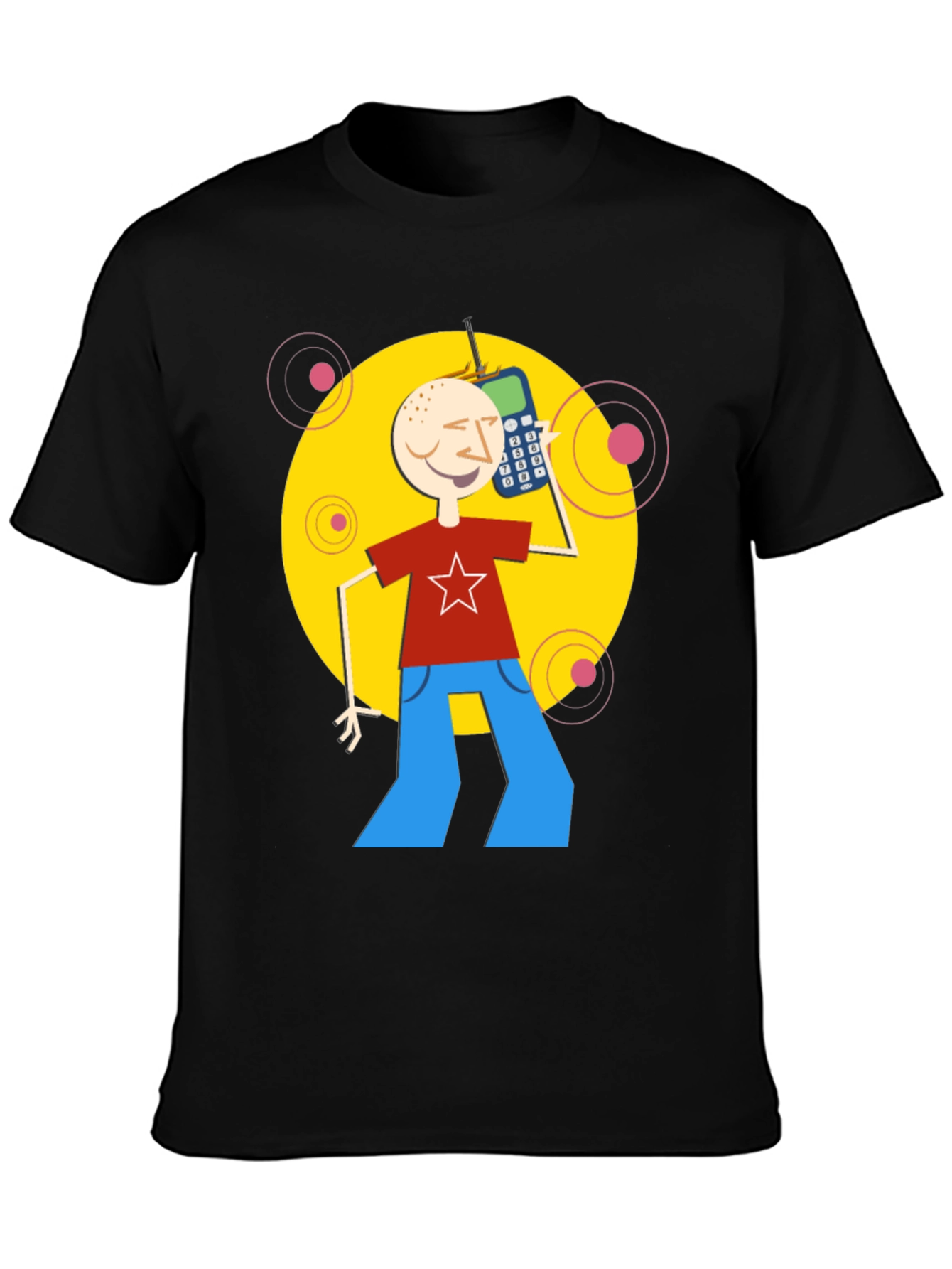 Retro Cellphone Graphic Tee