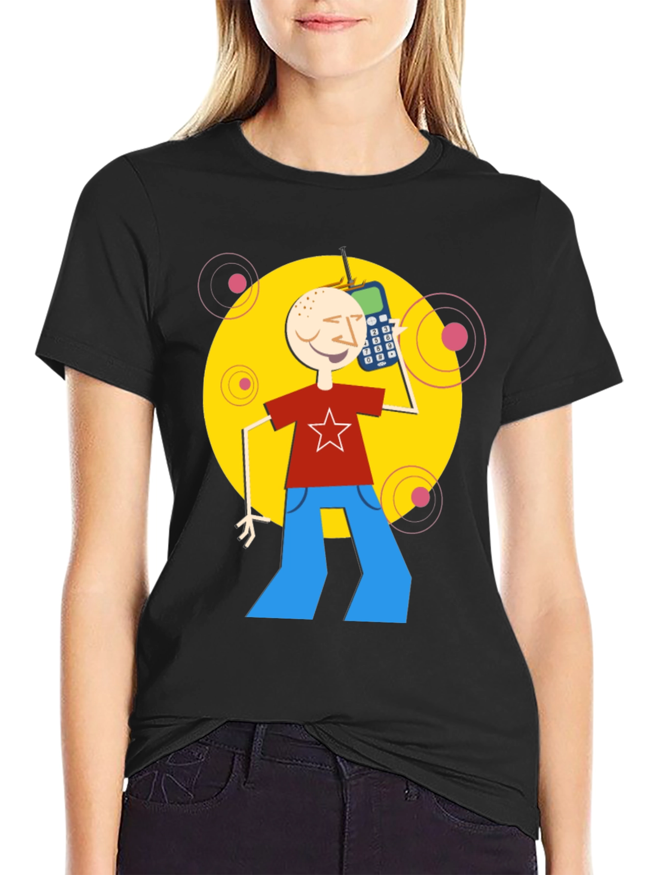 Retro Cellphone Graphic Tee