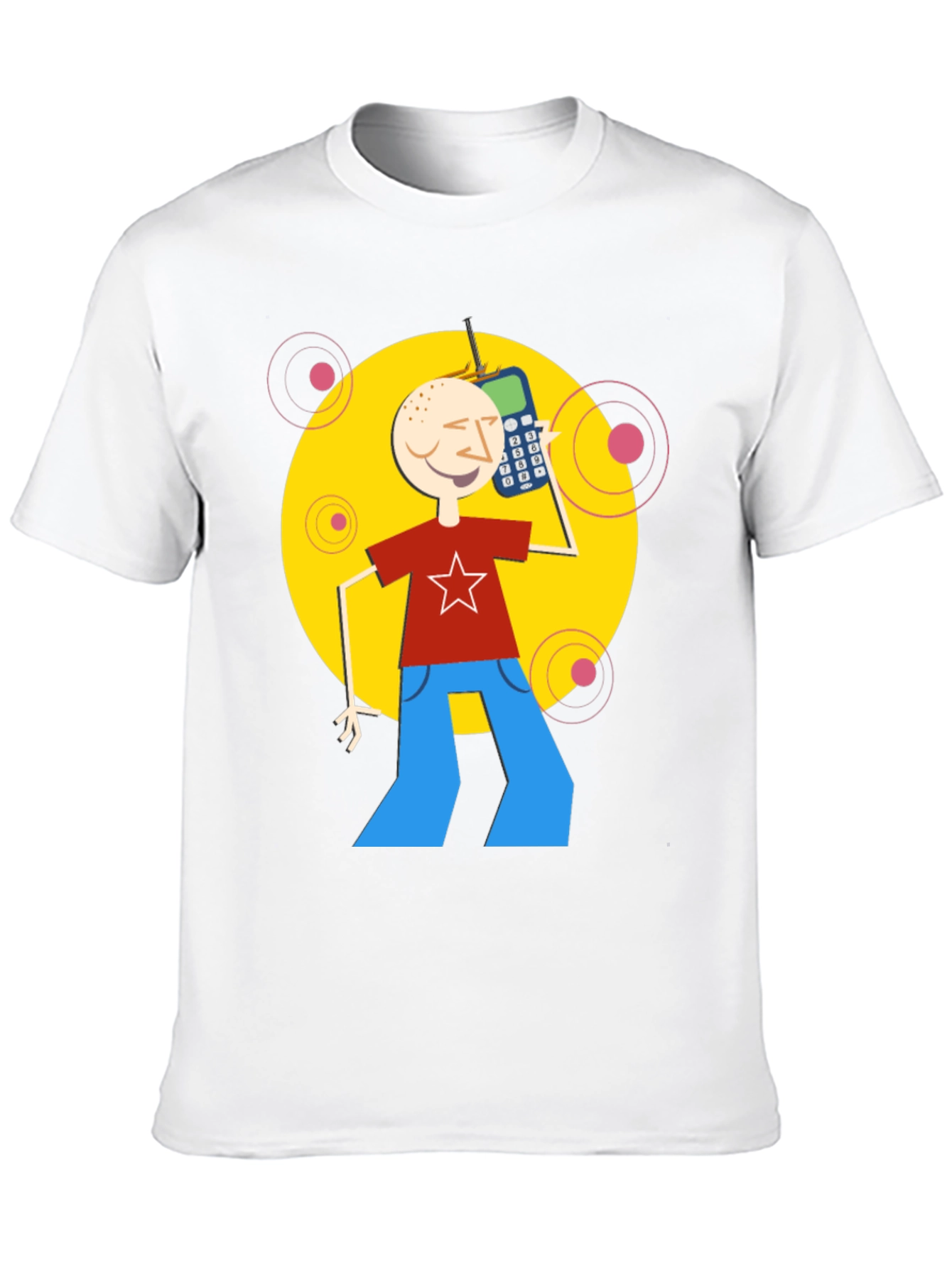 Retro Cellphone Graphic Tee