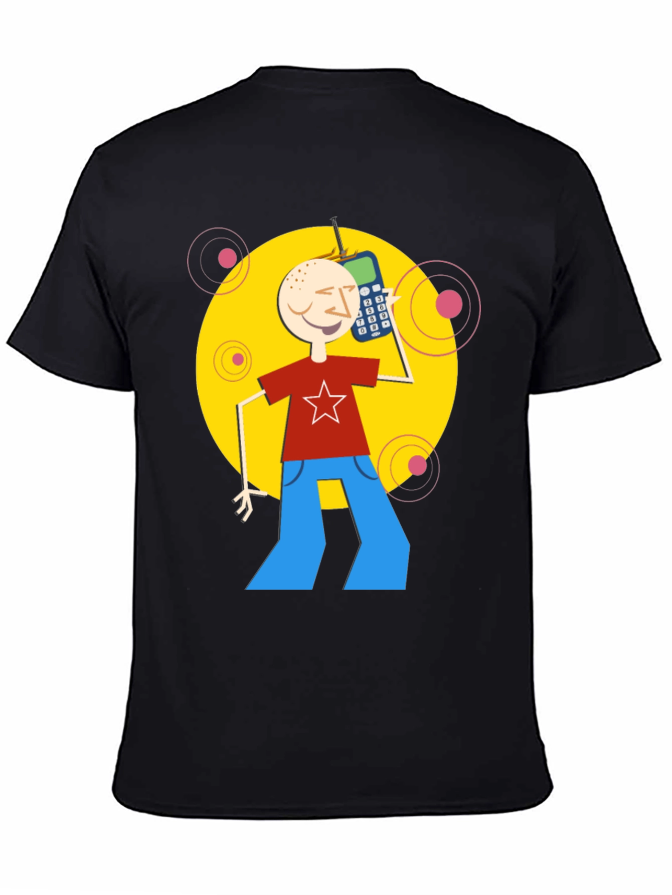 Retro Cellphone Graphic Tee