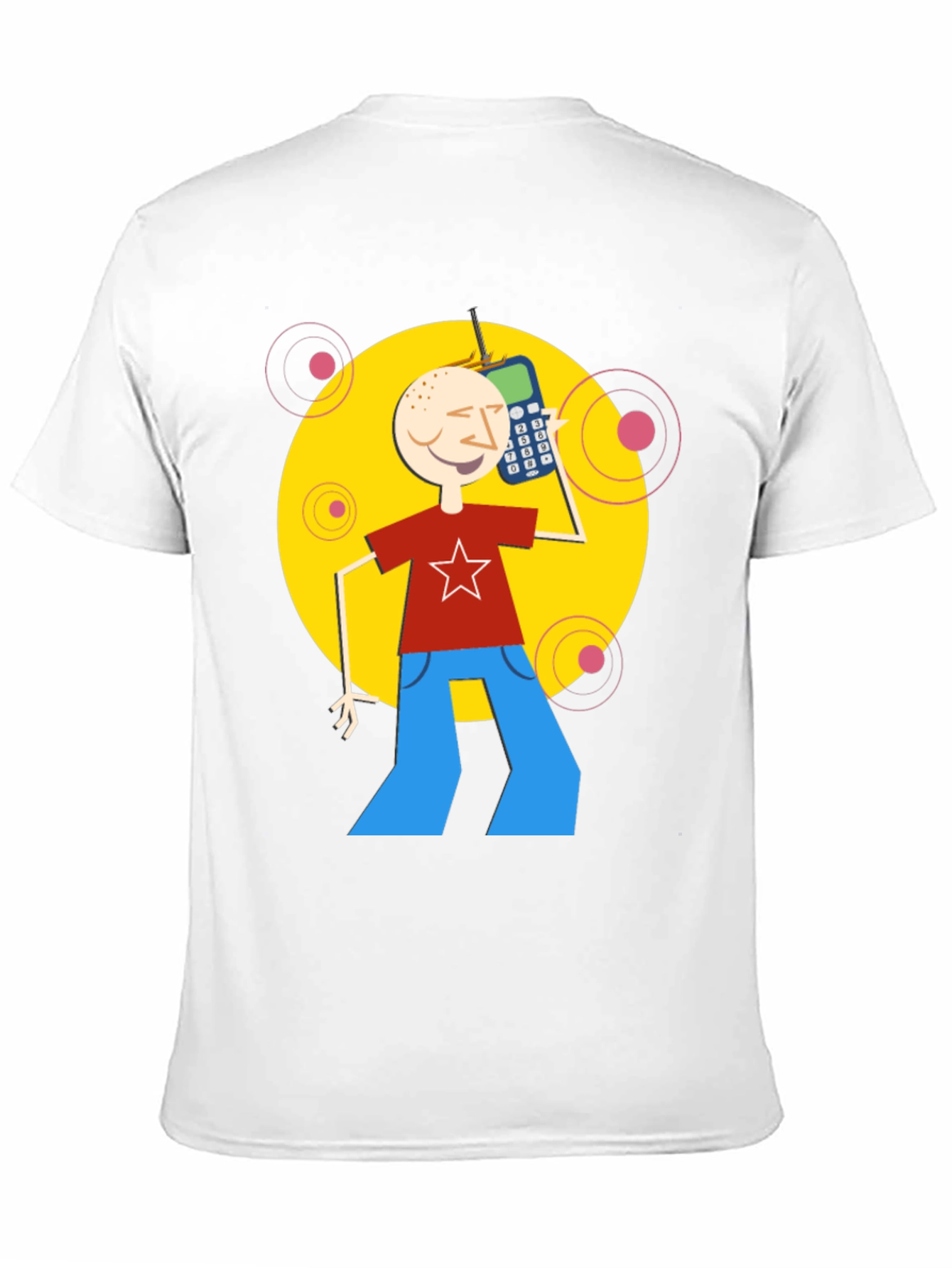Retro Cellphone Graphic Tee