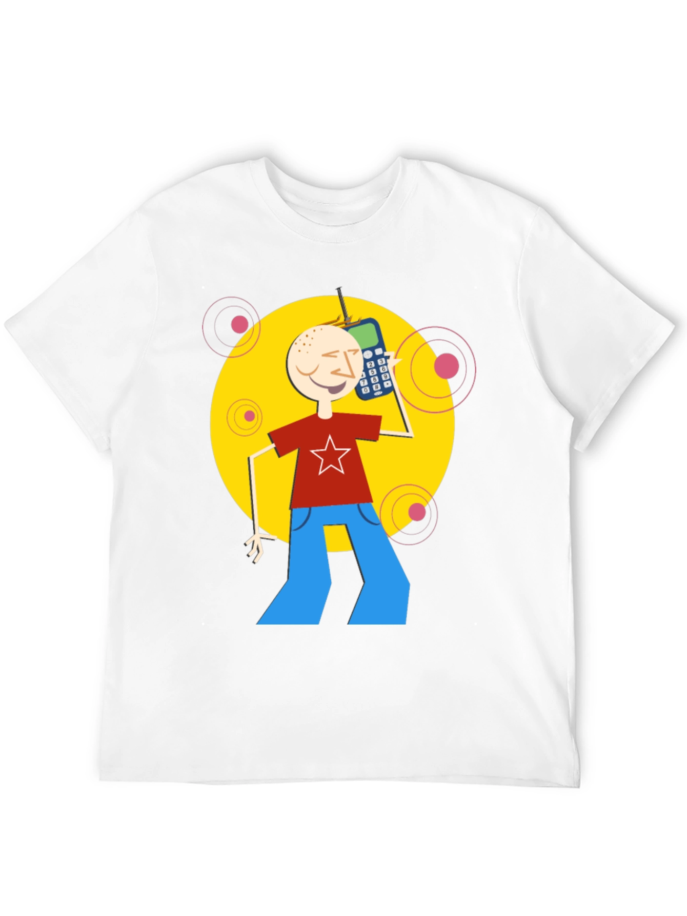 Retro Cellphone Graphic Tee