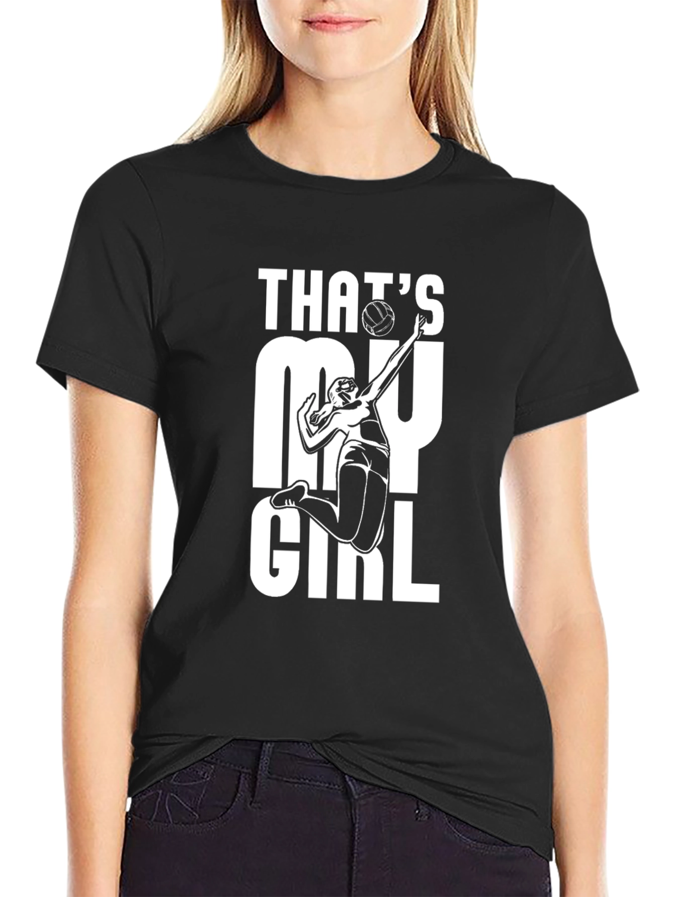 Thats My Girl Volleyball T-Shirt