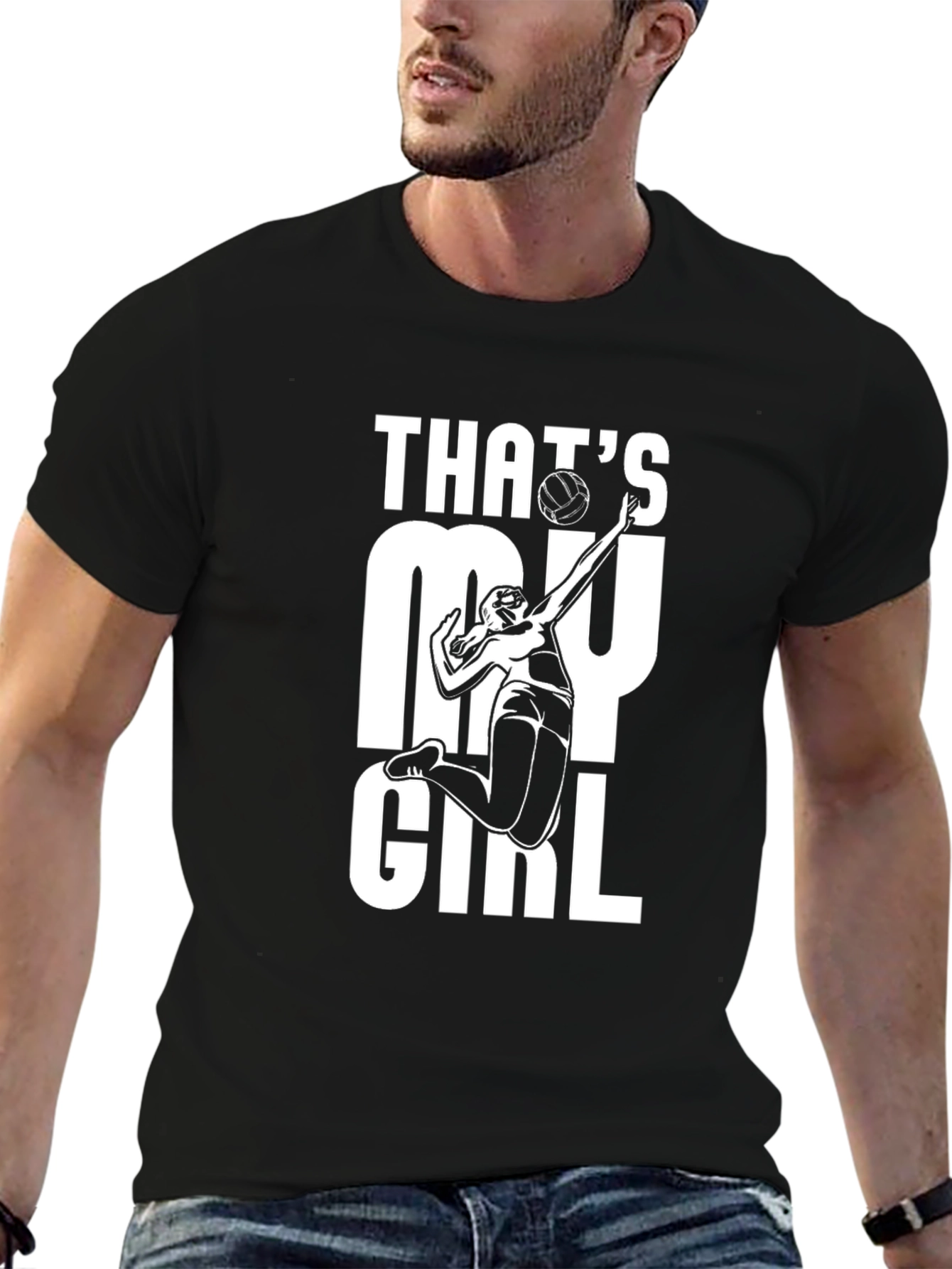 Thats My Girl Volleyball T-Shirt