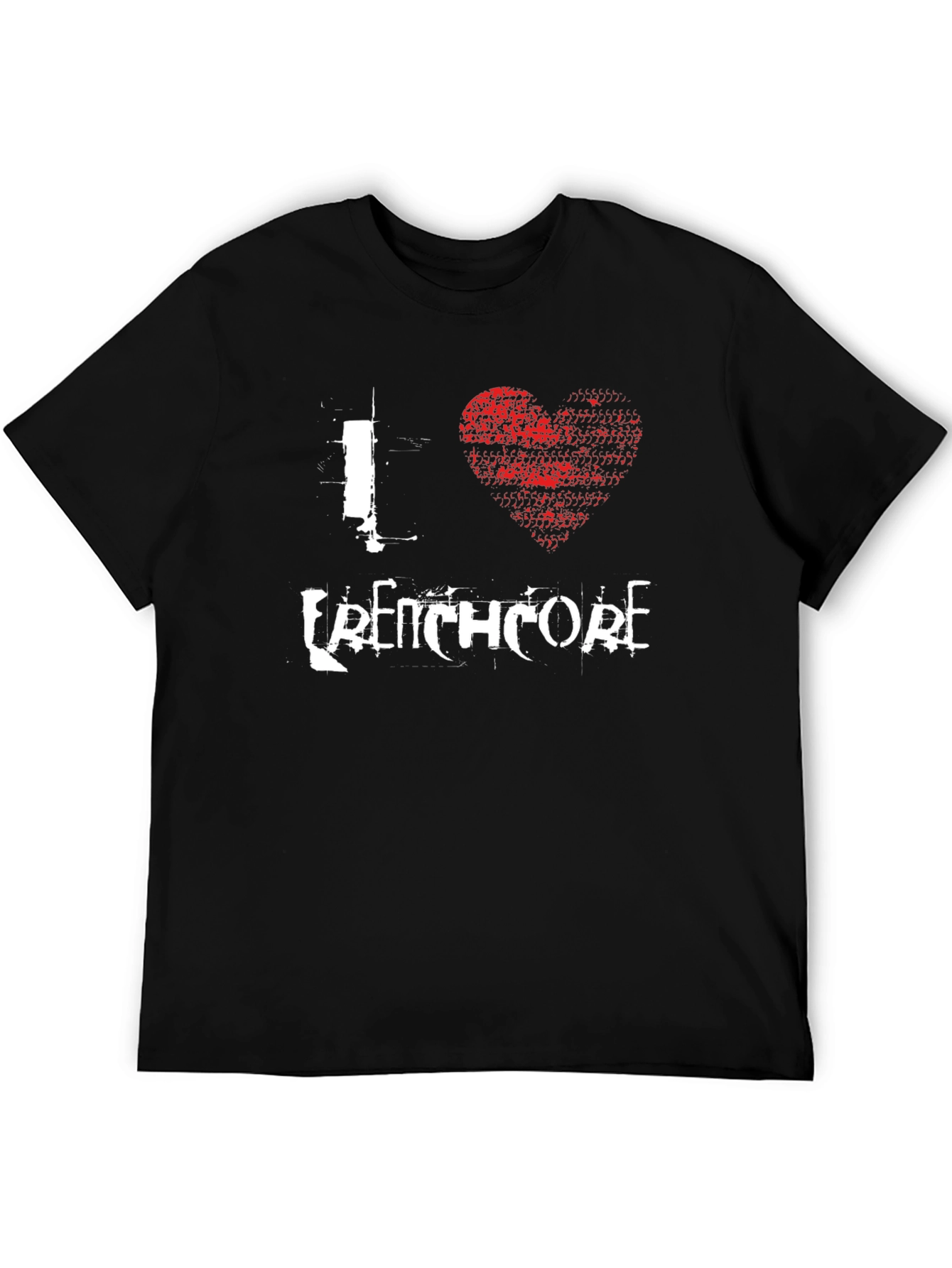 I Love Frenchcore Black T-Shirt