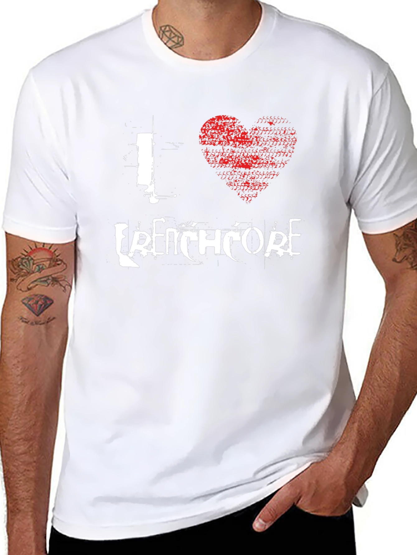 I Love Frenchcore Black T-Shirt