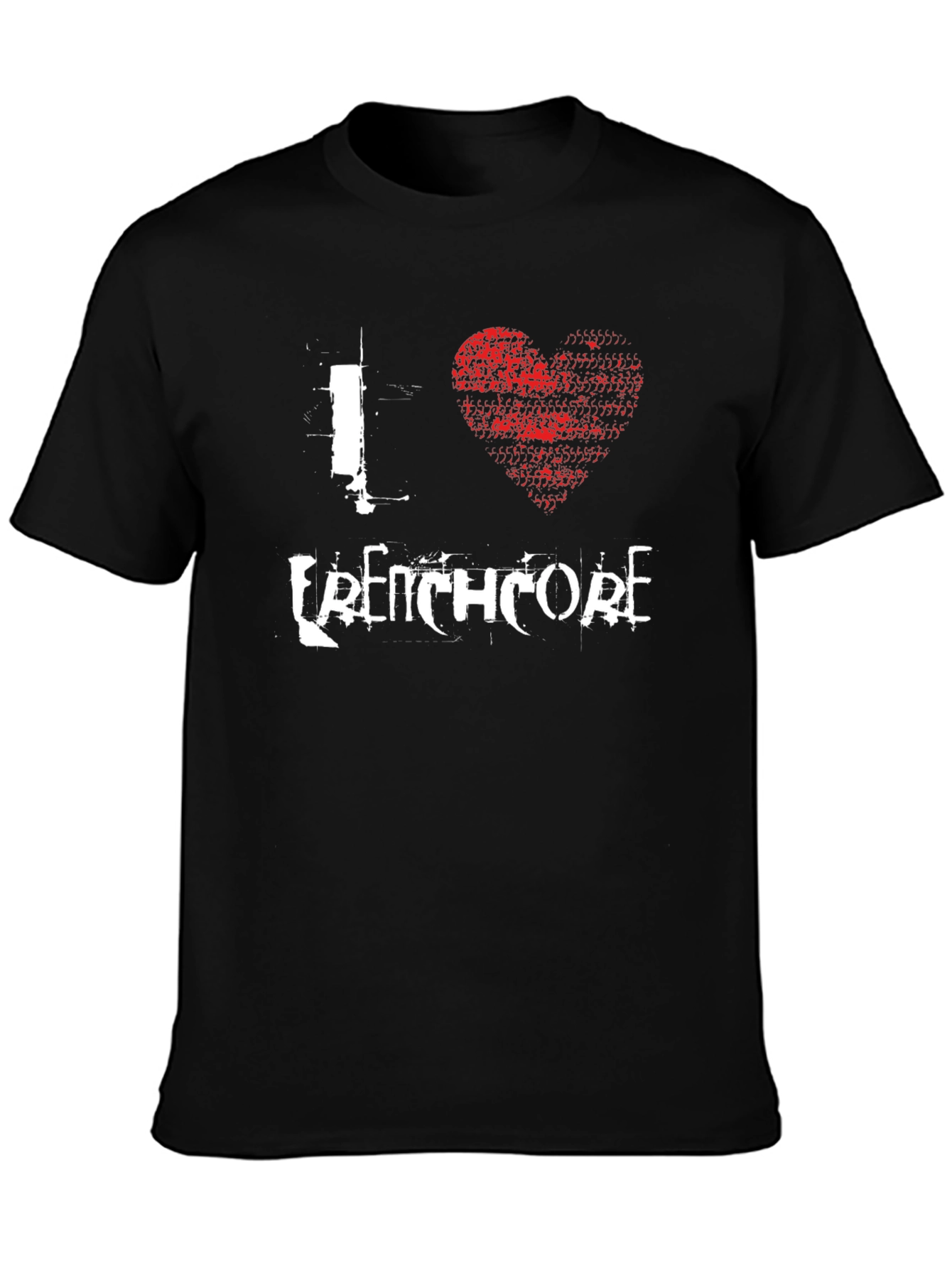 I Love Frenchcore Black T-Shirt