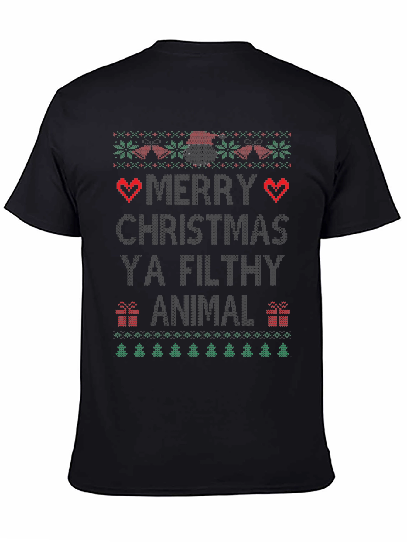 Merry Christmas Ya Filthy Animal Ugly Christmas T-Shirt