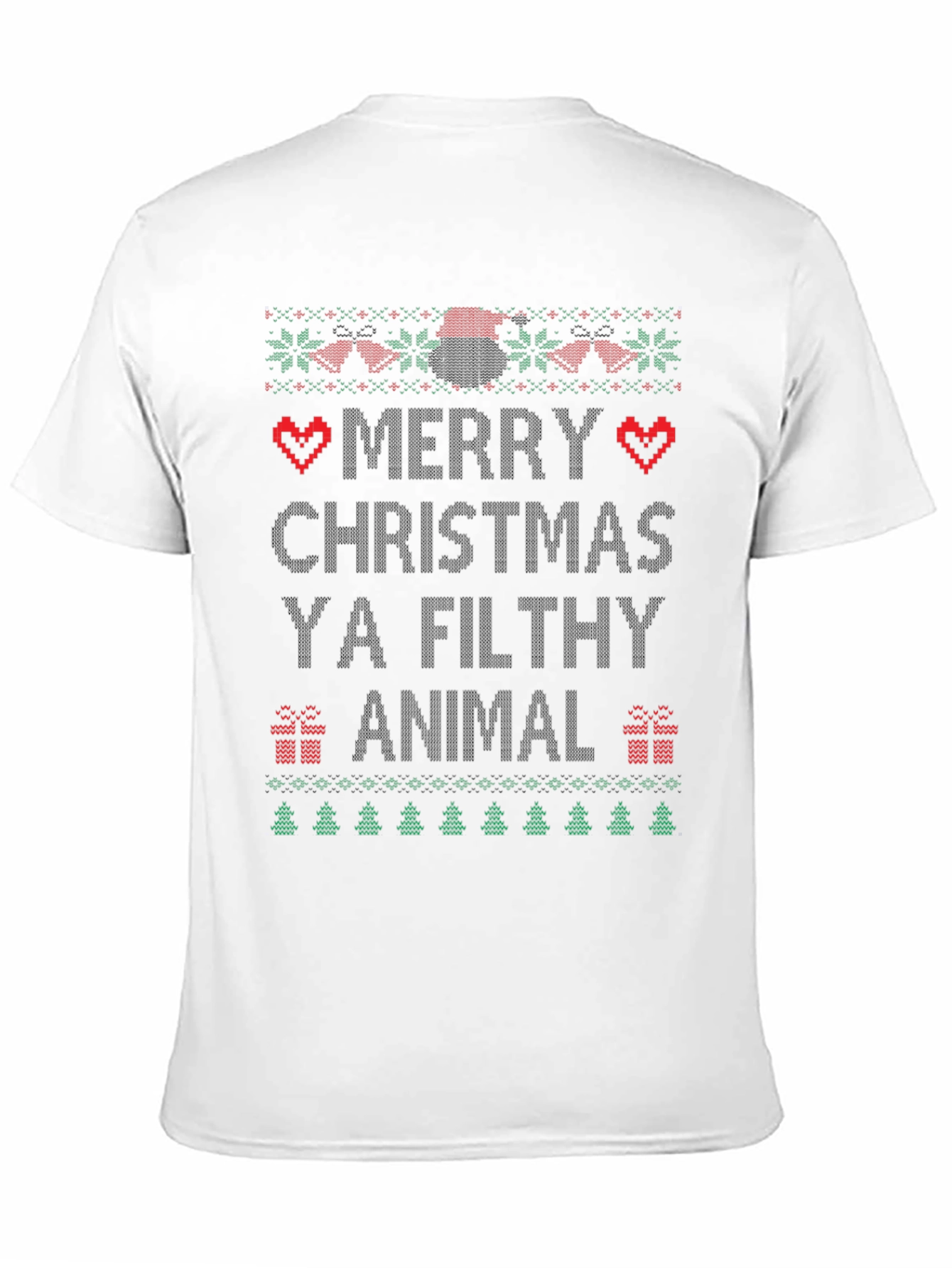 Merry Christmas Ya Filthy Animal Ugly Christmas T-Shirt