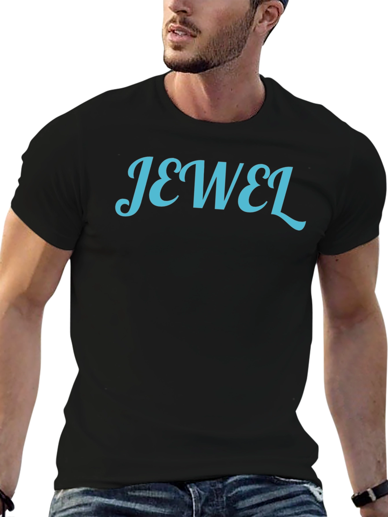 Jewel Graphic Tee - Mens Black Short Sleeve