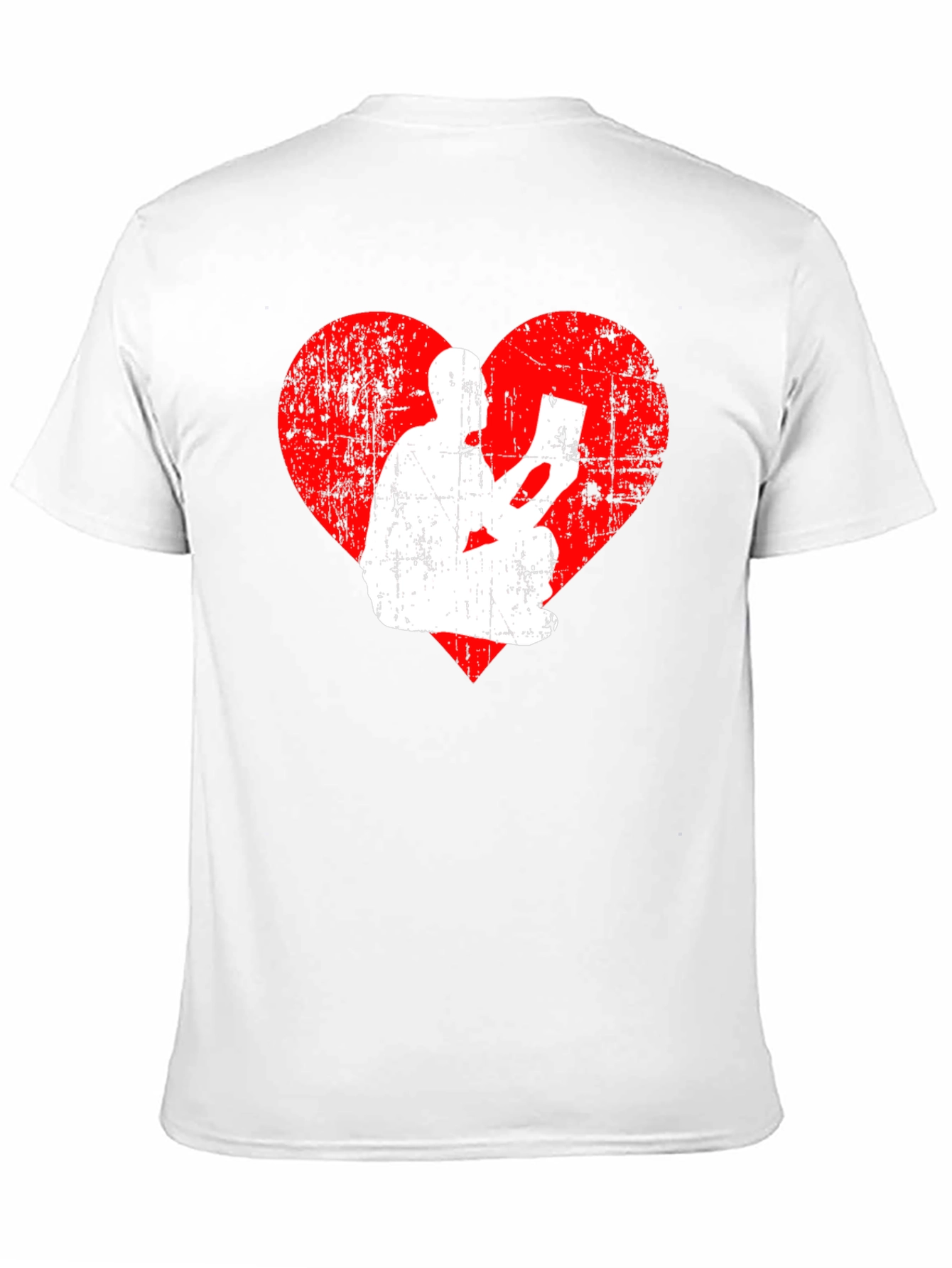I Love Reading T-Shirt Bookworm Heart Tee