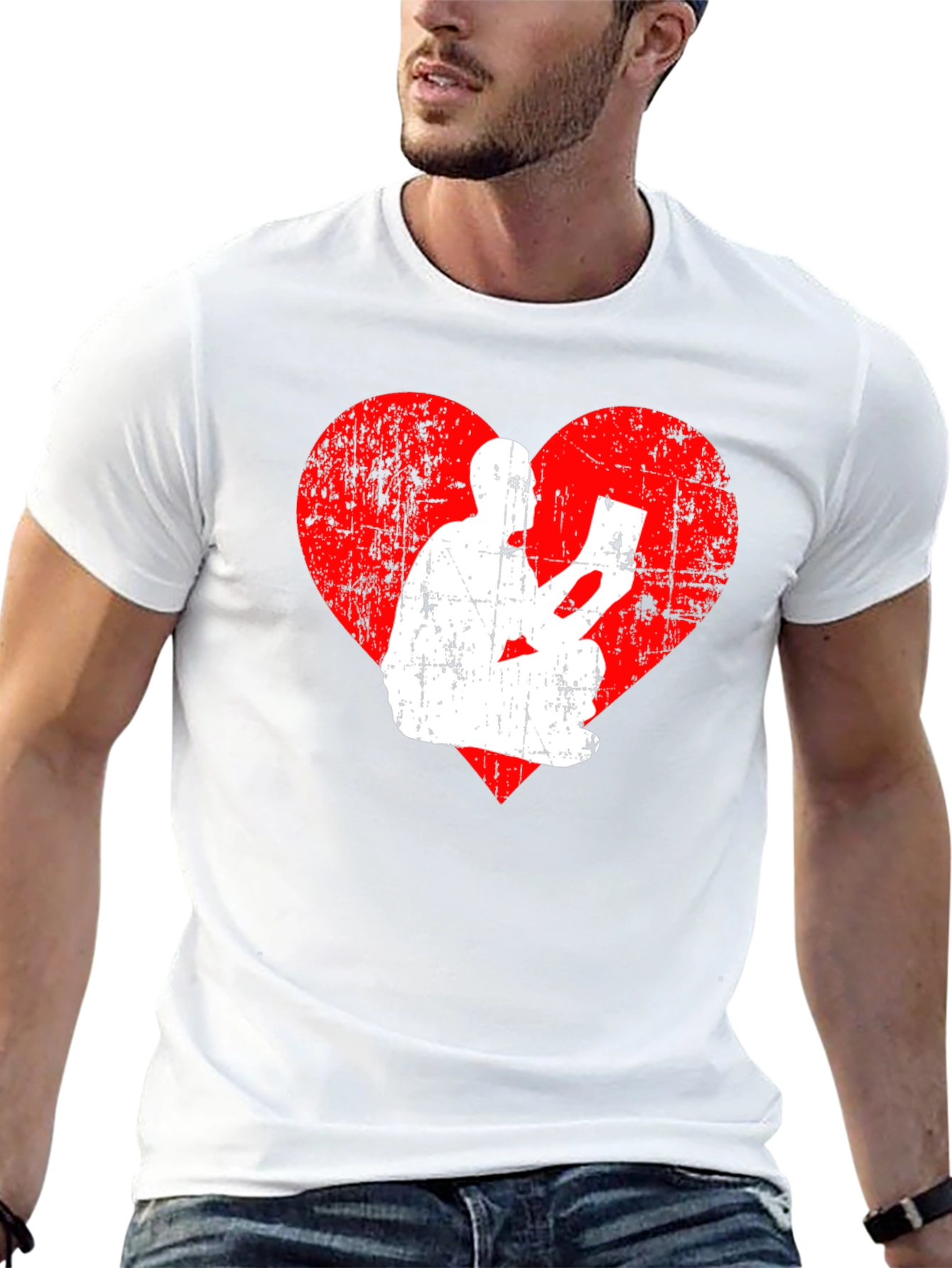 I Love Reading T-Shirt Bookworm Heart Tee