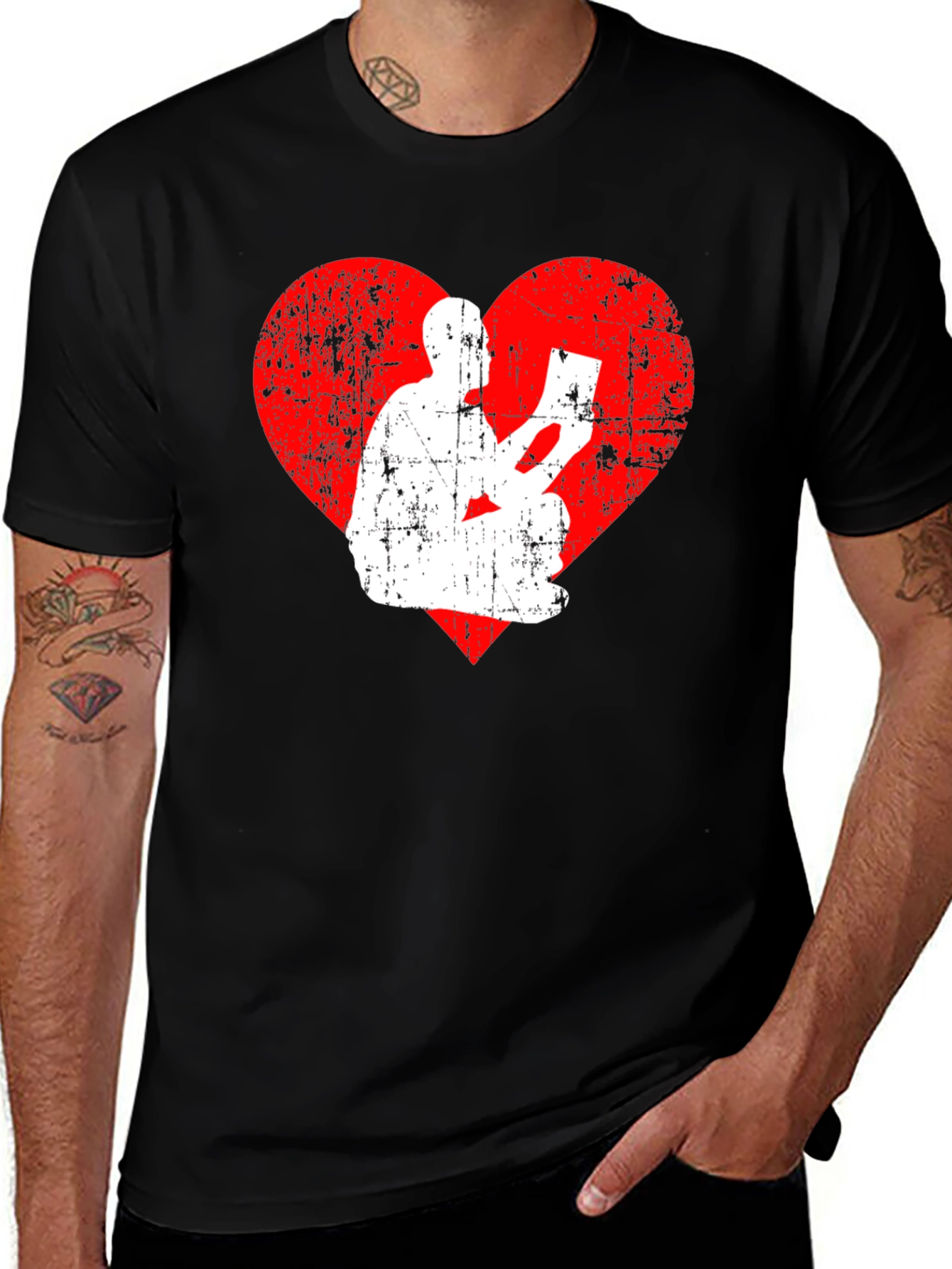 I Love Reading T-Shirt Bookworm Heart Tee