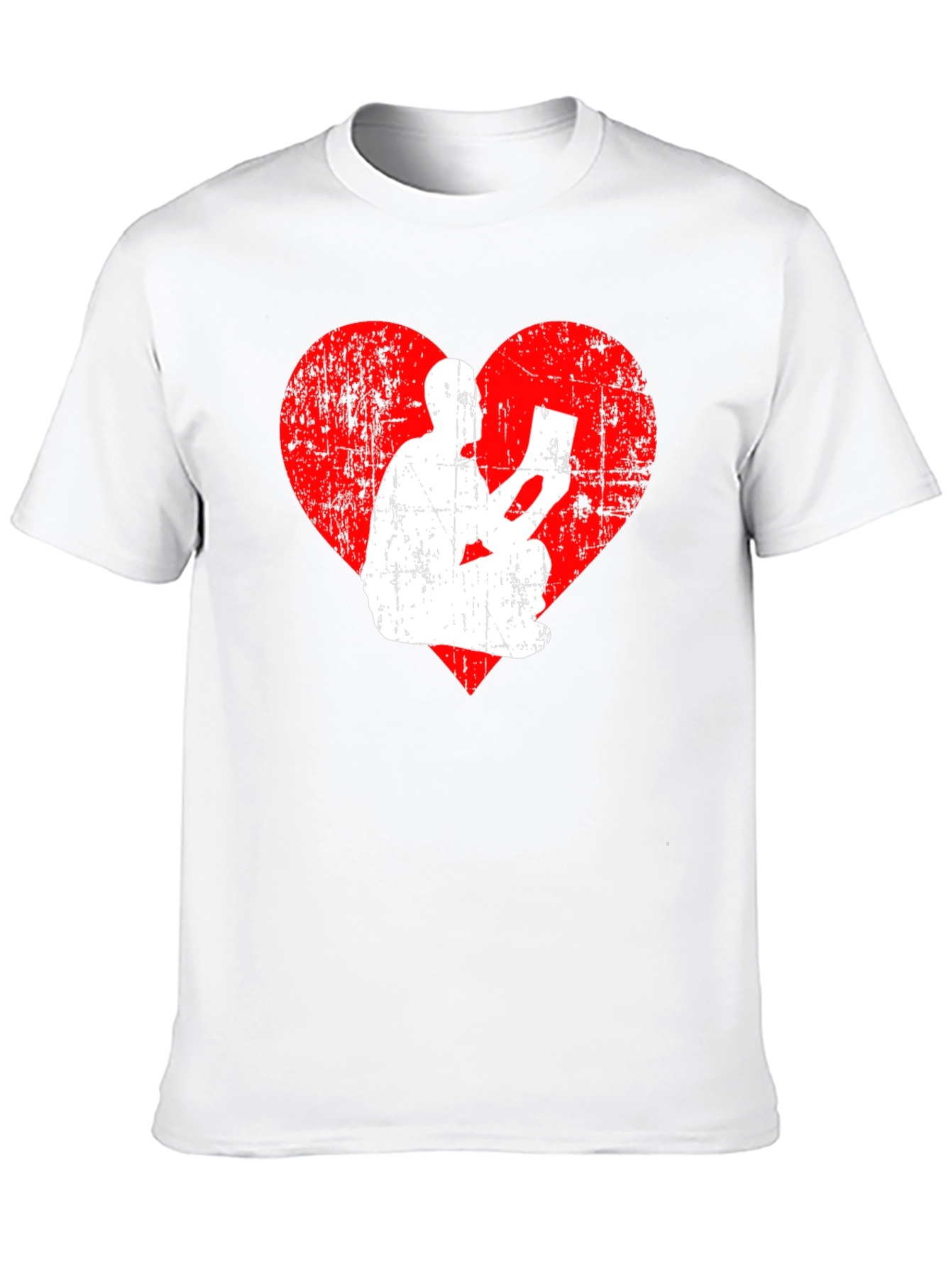 I Love Reading T-Shirt Bookworm Heart Tee