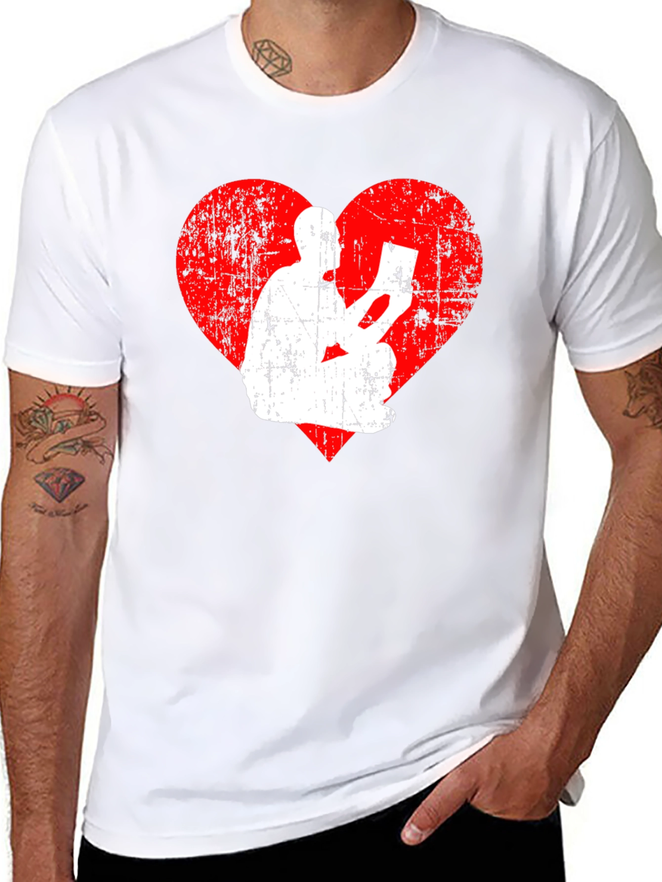 I Love Reading T-Shirt Bookworm Heart Tee