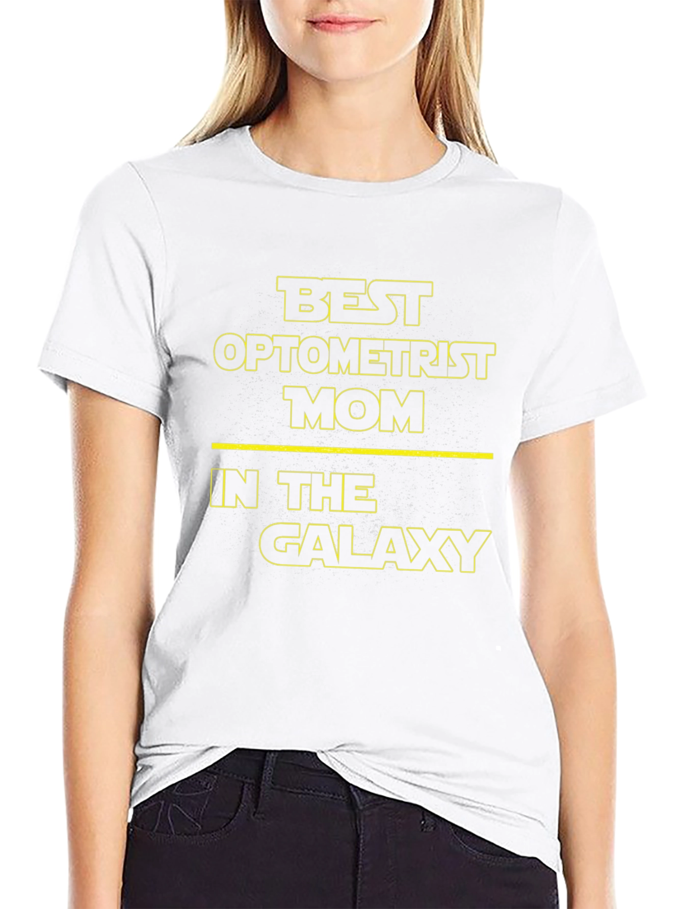 Best Optometrist Mom Galaxy Graphic Tee