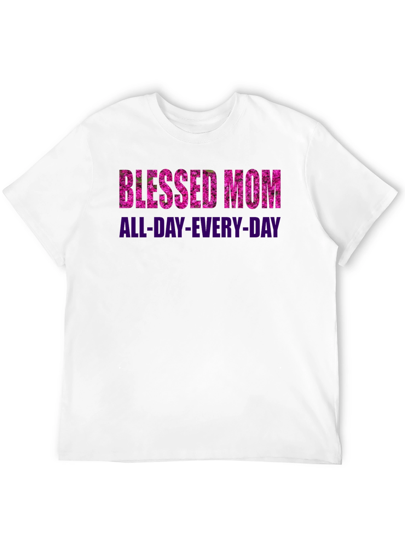 Blessed Mom All-Day-Every-Day Black T-Shirt