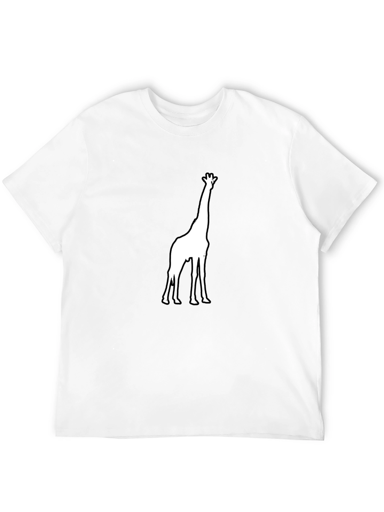 Giraffe Silhouette Graphic Tee