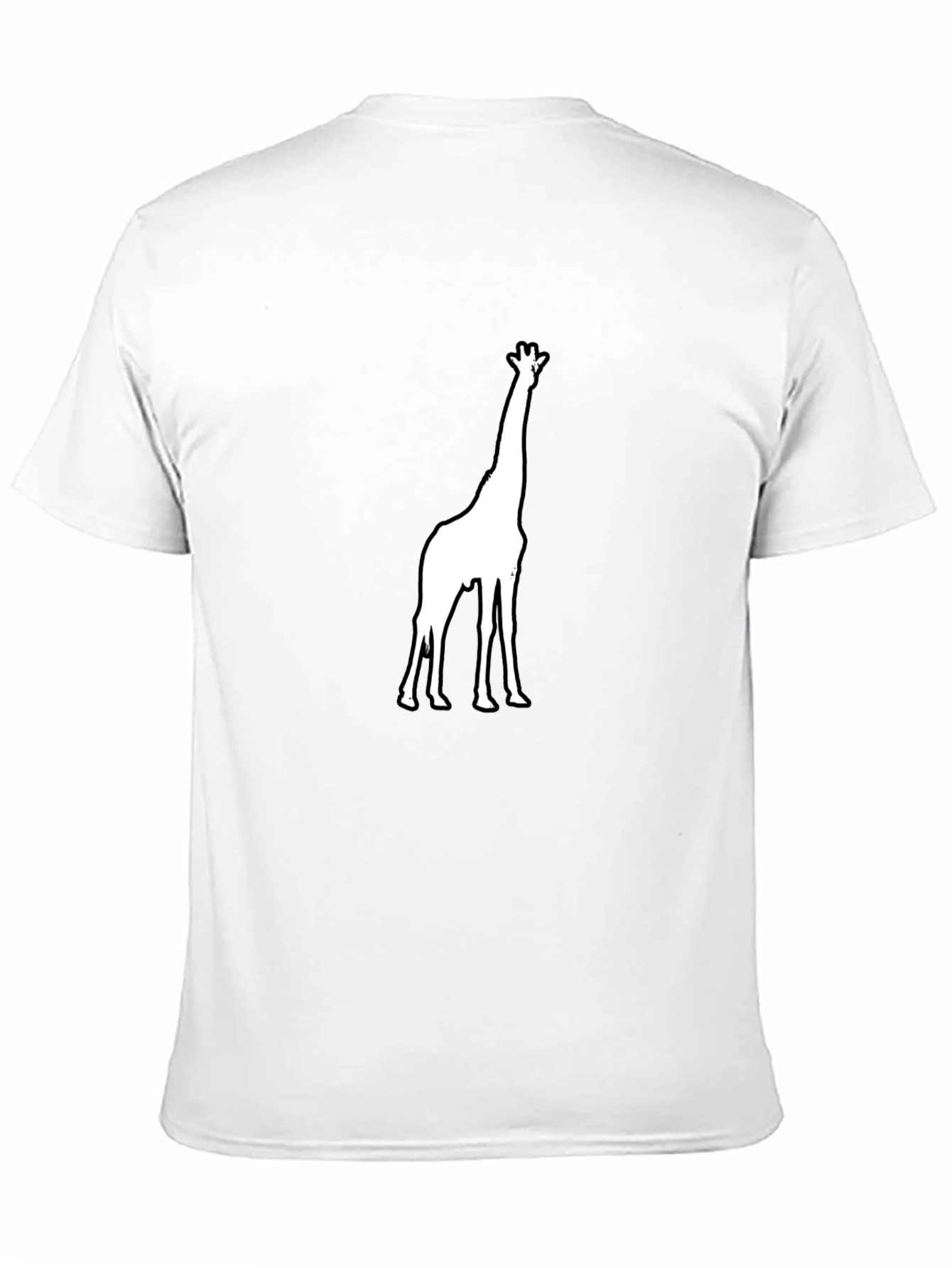 Giraffe Silhouette Graphic Tee