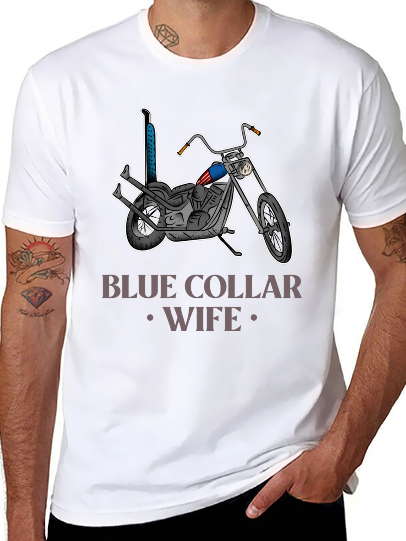 Blue Collar Wife Graphic Tee