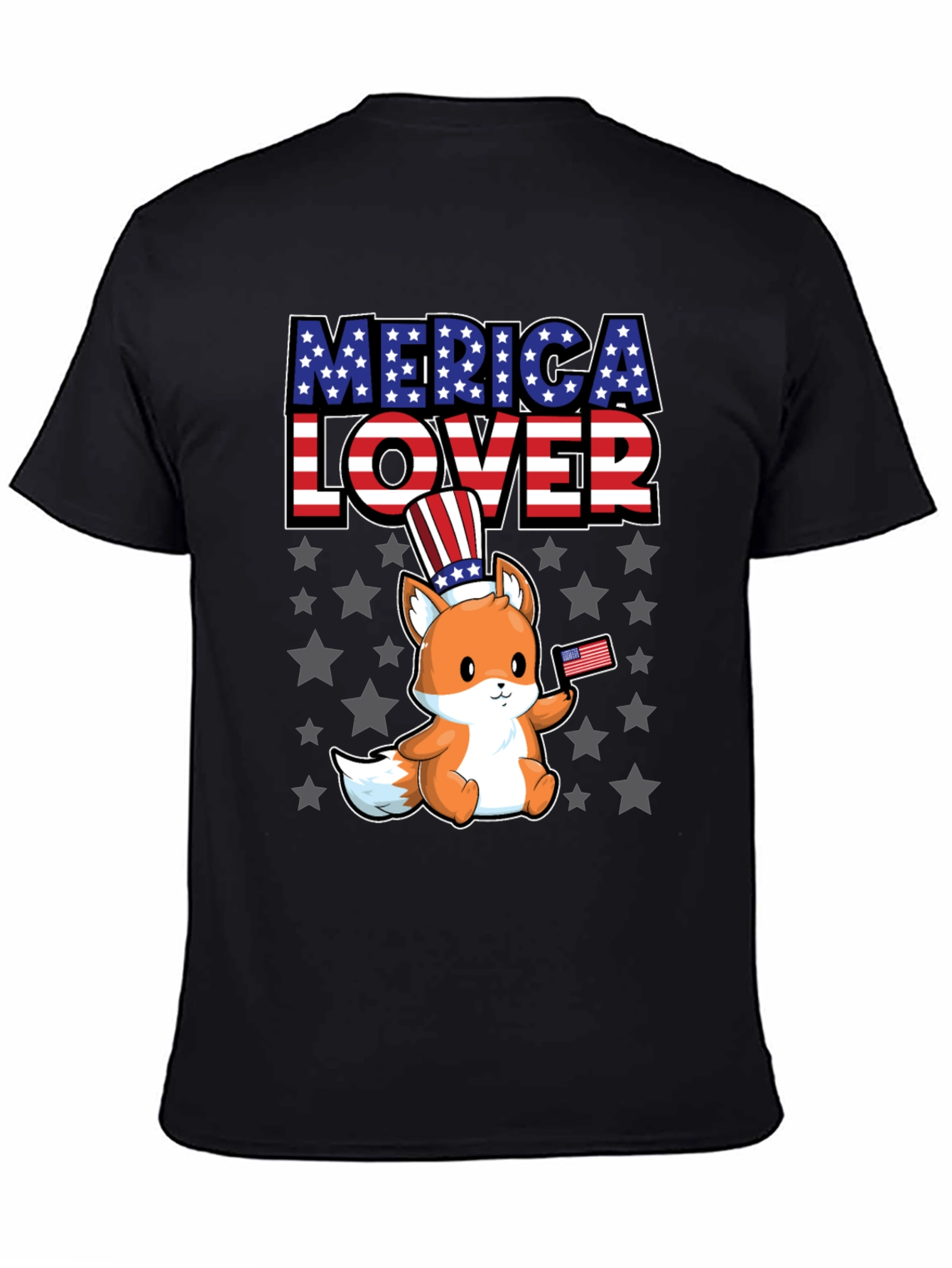 Merica Lover Fox T-Shirt
