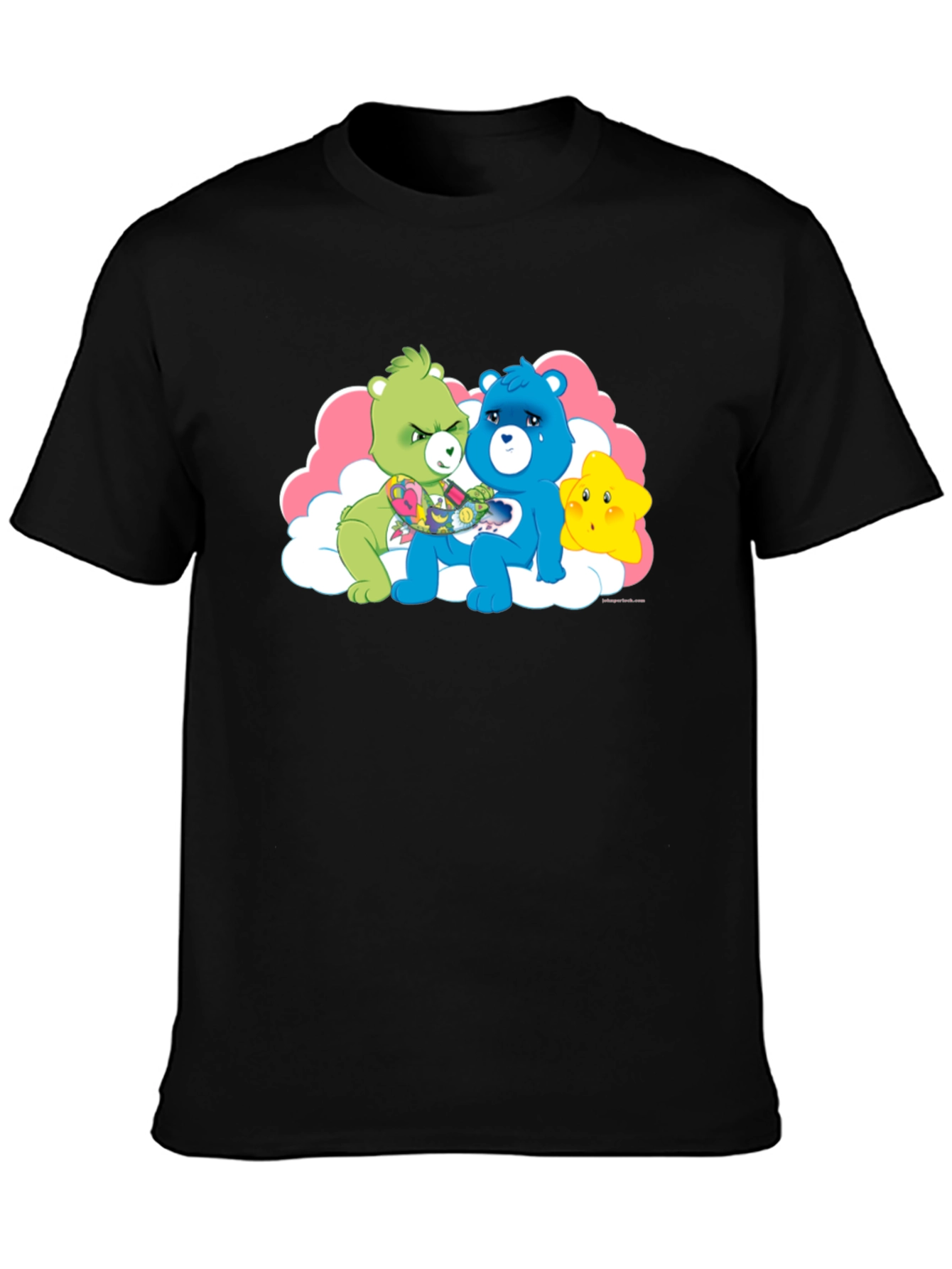 Care Bears Graphic T-Shirt - Black