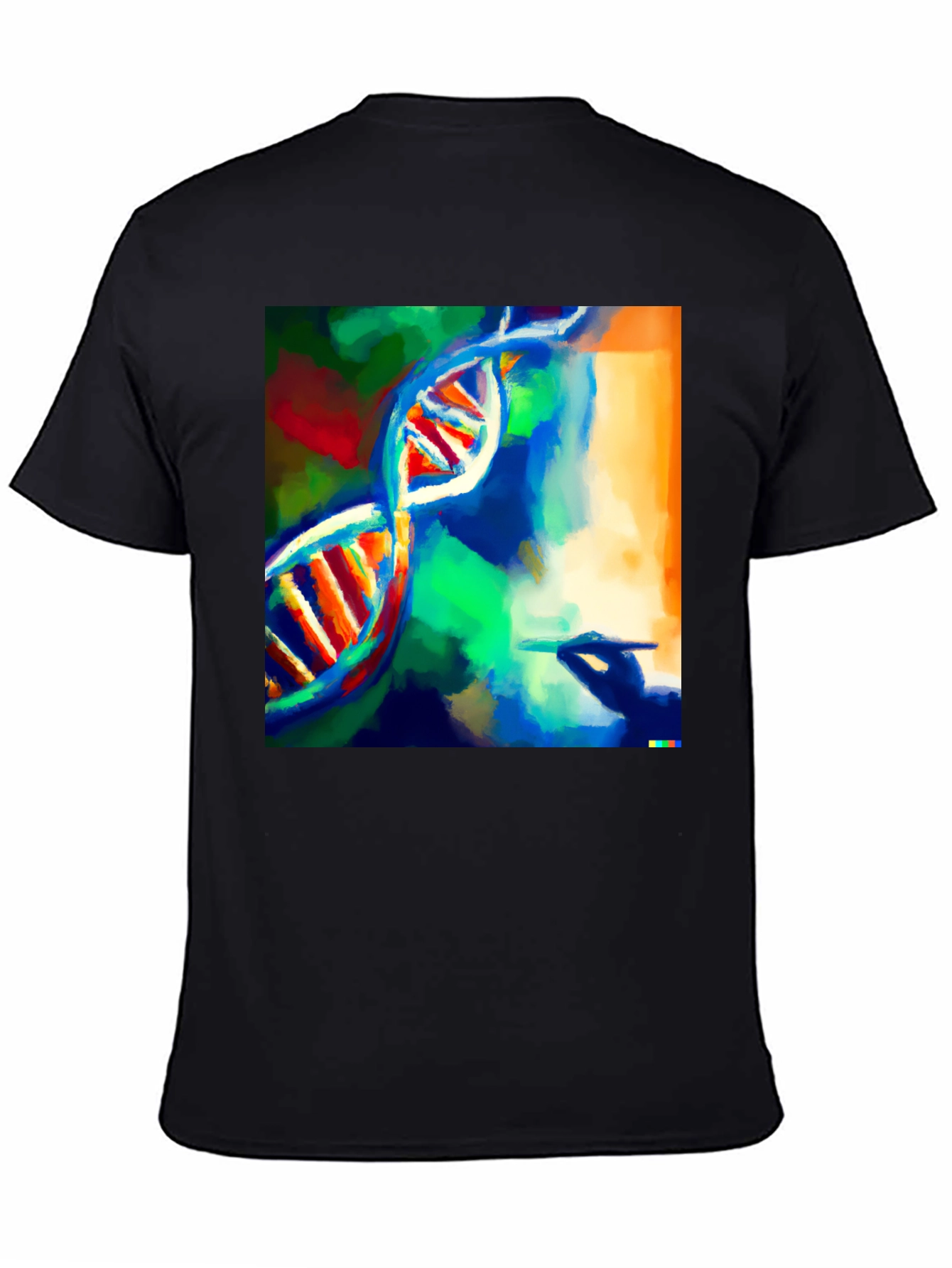 DNA Art Graphic T-Shirt - Science & Style