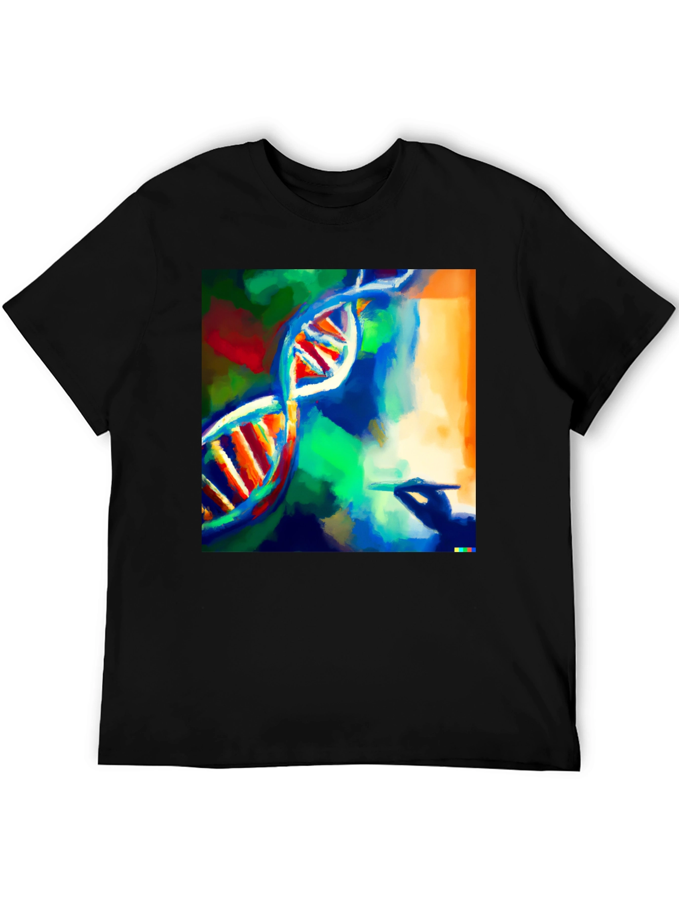 DNA Art Graphic T-Shirt - Science & Style