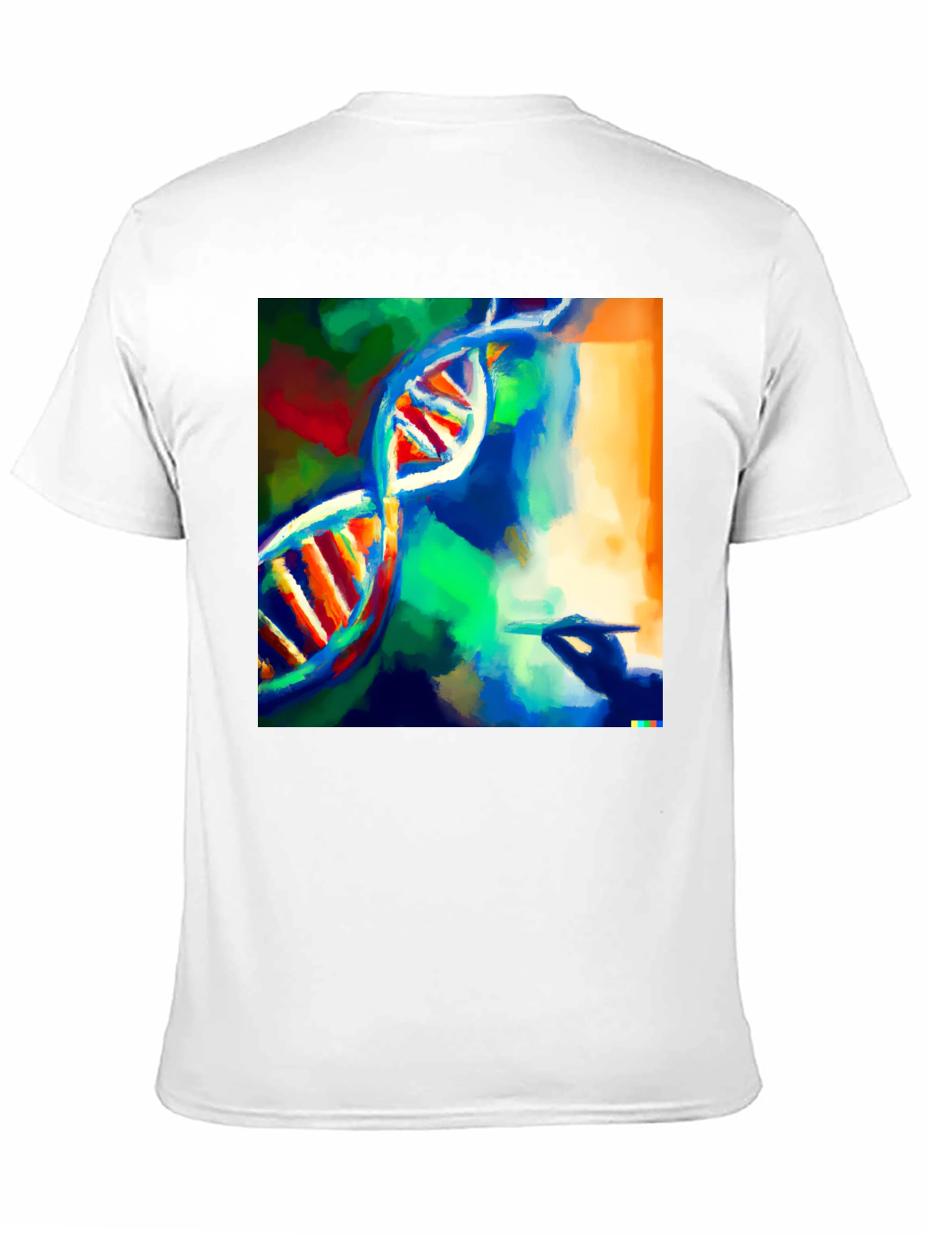 DNA Art Graphic T-Shirt - Science & Style
