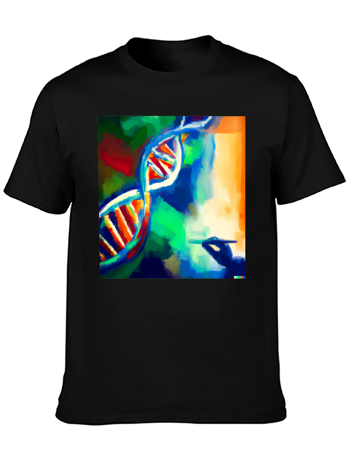 DNA Art Graphic T-Shirt - Science & Style