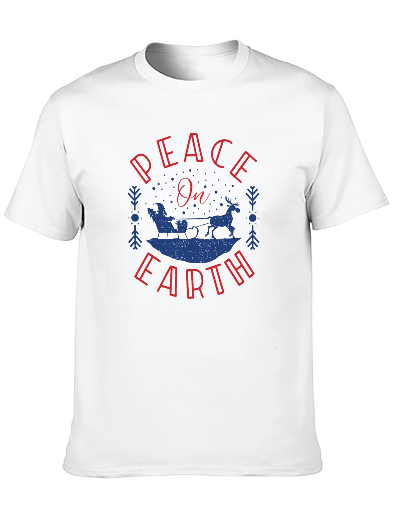 Peace on Earth Holiday Graphic Tee