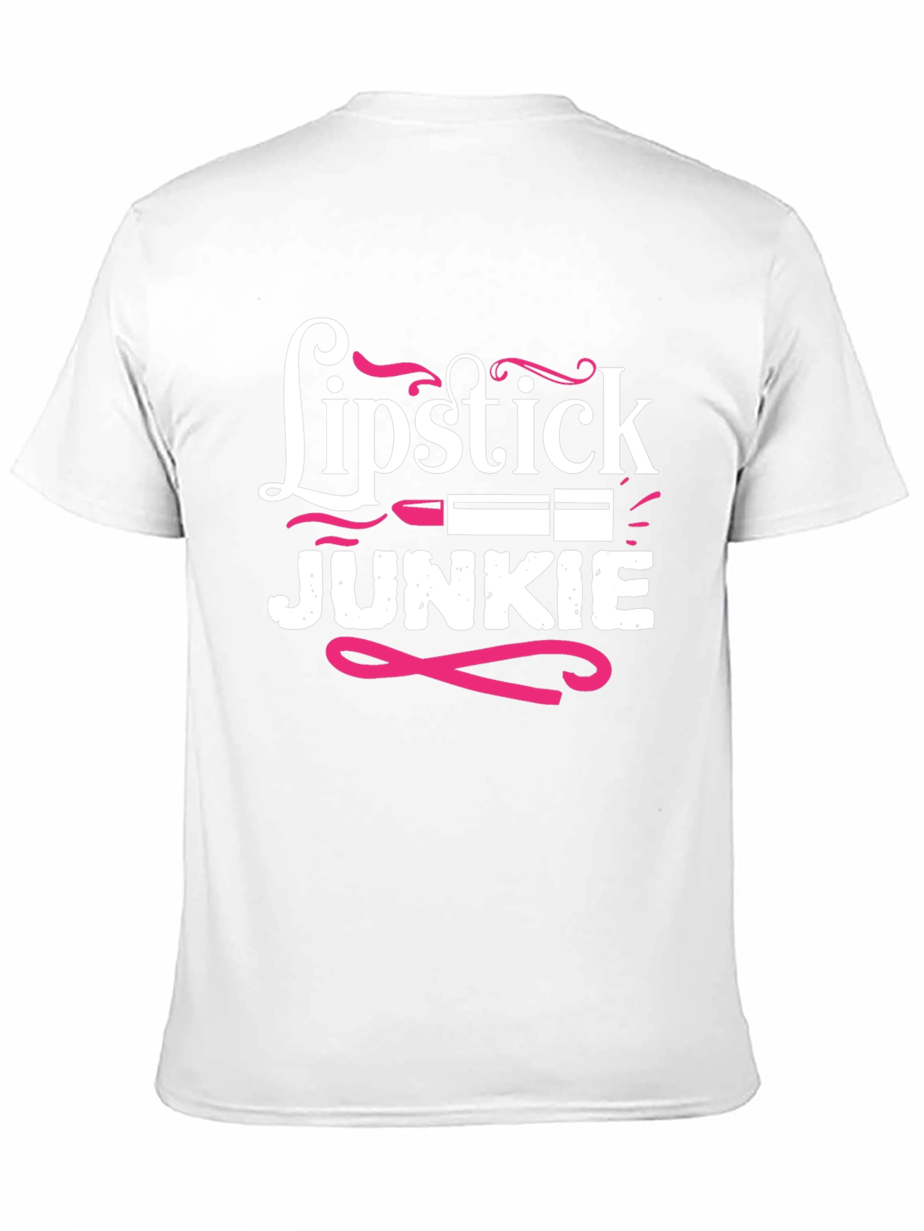 Lipstick Junkie Graphic Tee - Stylish Casual Wear