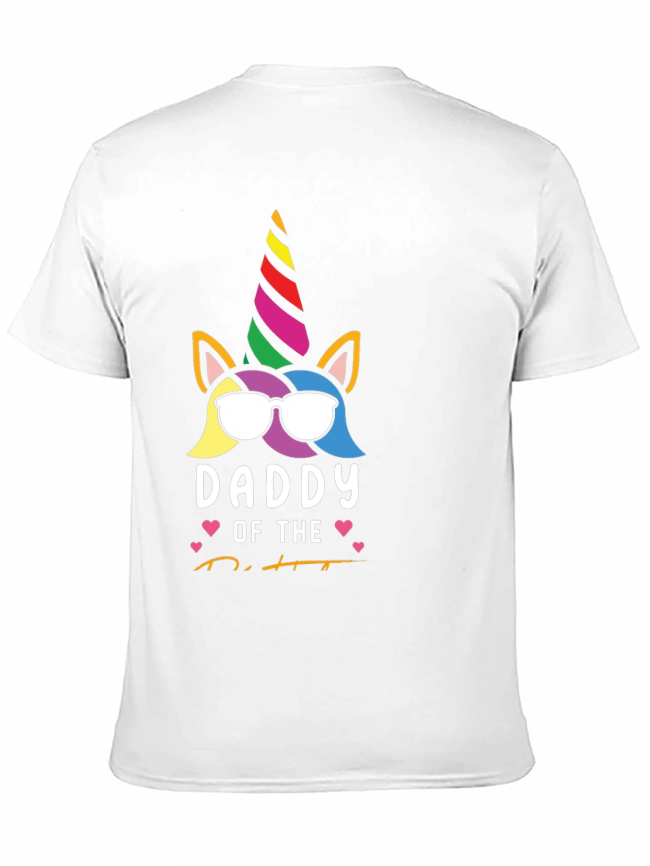 Daddy of the Birthday Unicorn T-Shirt