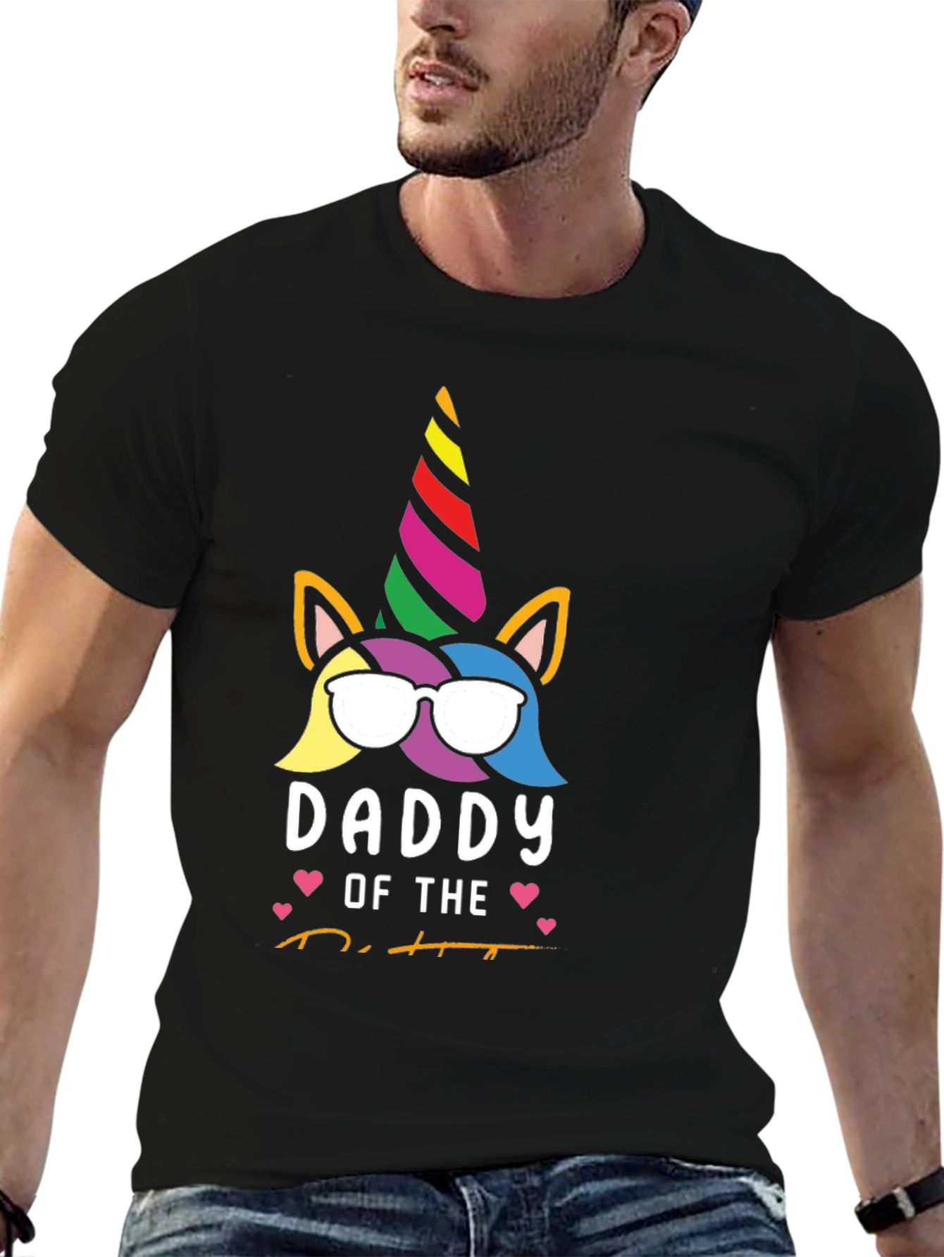 Daddy of the Birthday Unicorn T-Shirt