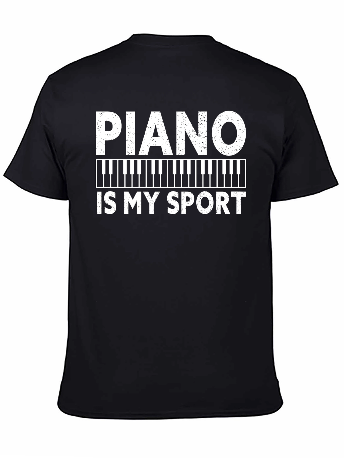 Piano Is My Sport Graphic Tee
