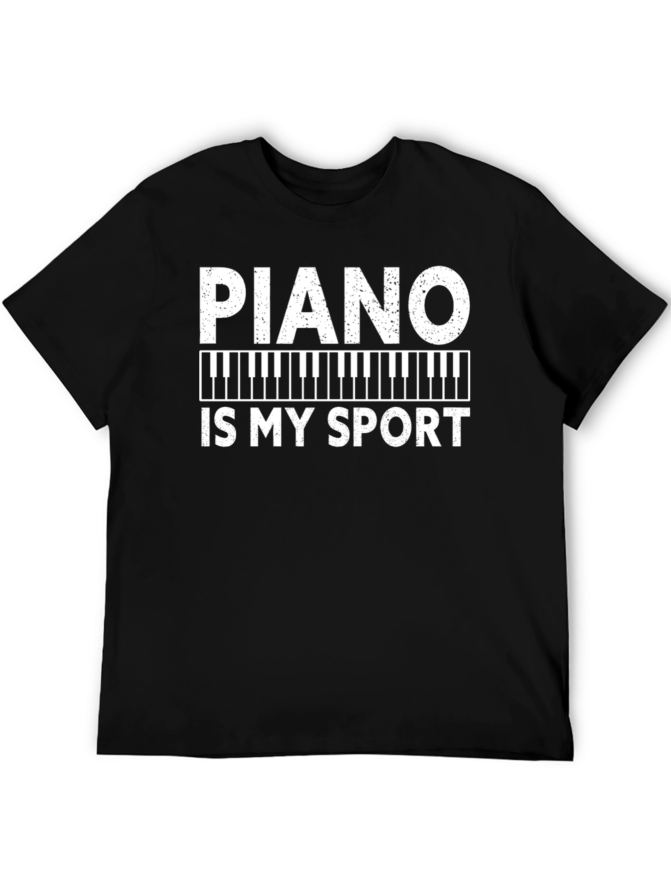Piano Is My Sport Graphic Tee